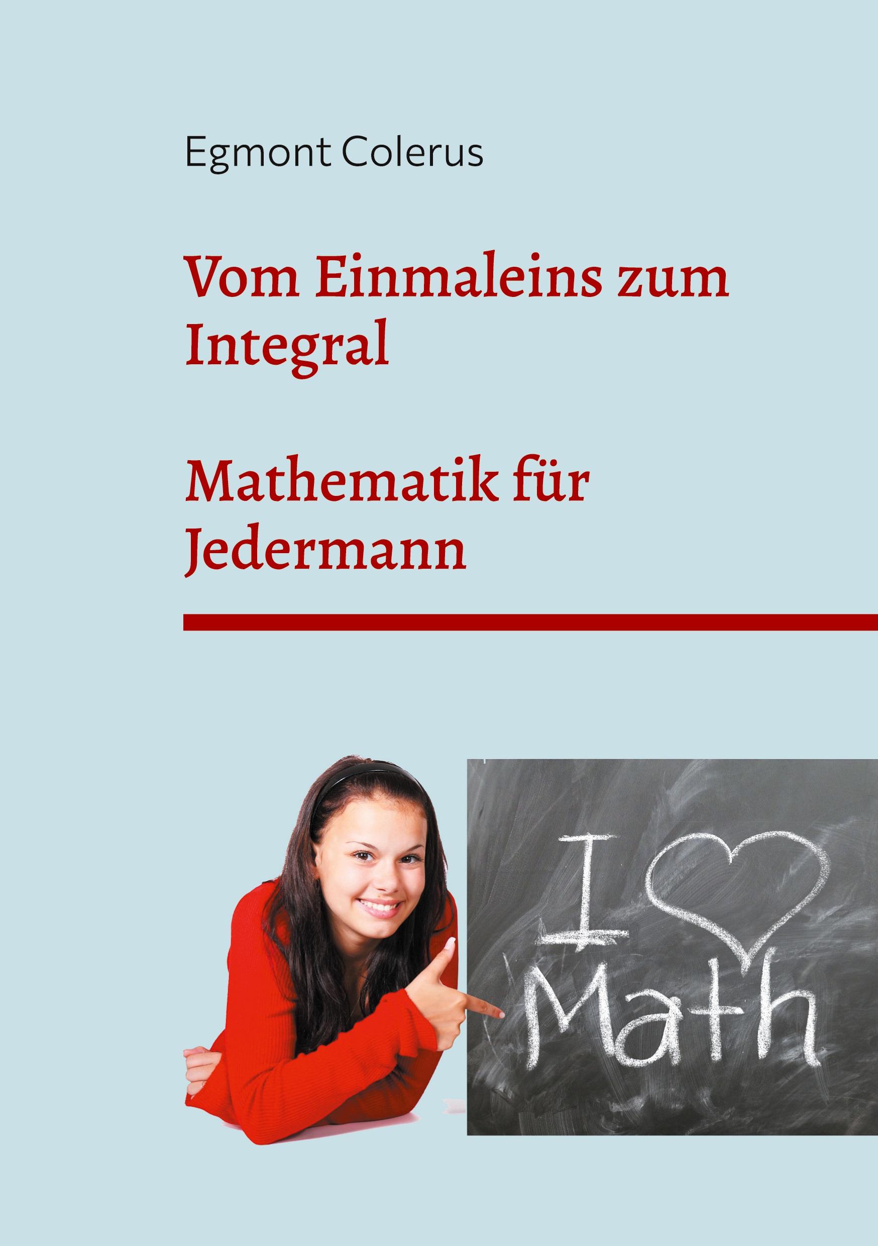Vorderes Coverbild Vom Einmaleins zum Integral