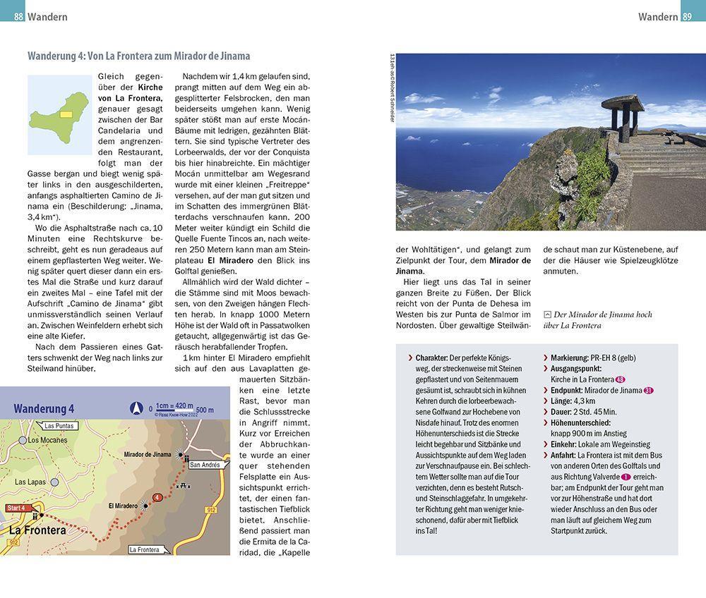 Beispielinhalt (Bild) Reise Know-How InselTrip El Hierro