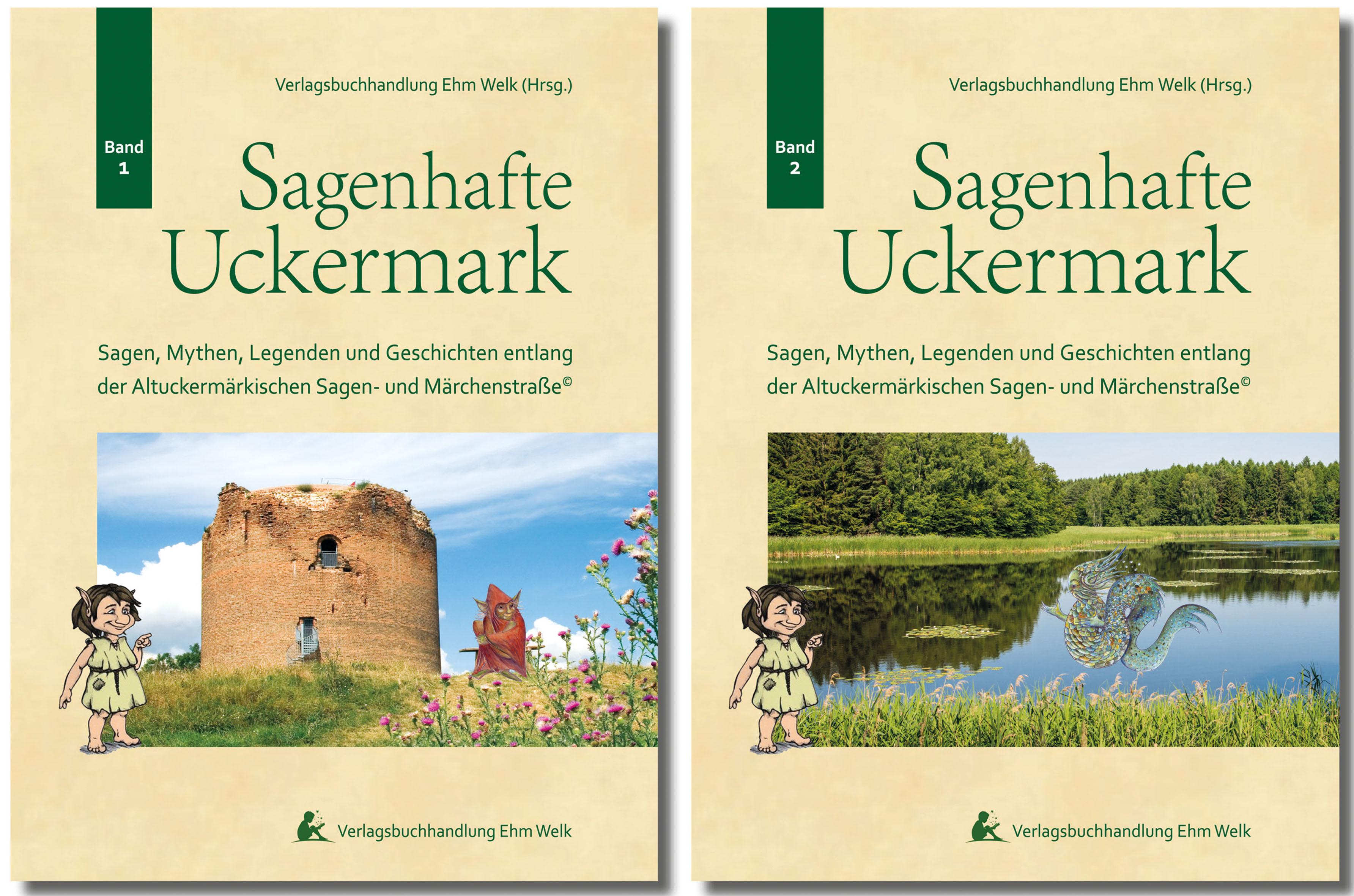 Vorderes Coverbild Sagenhafte Uckermark
