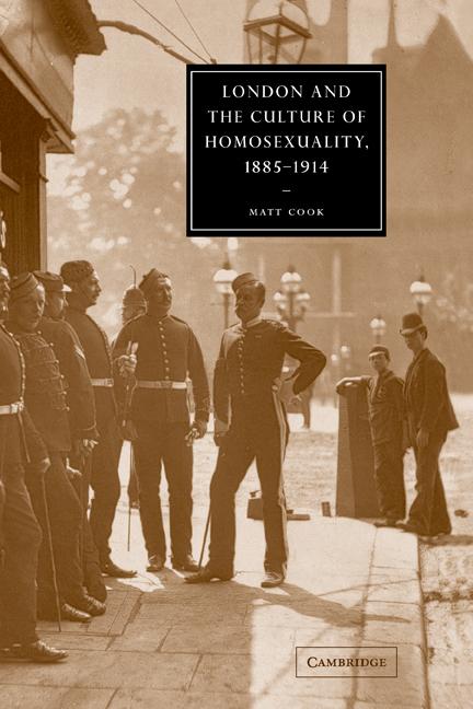 Vorderes Coverbild London and the Culture of Homosexuality, 1885 1914