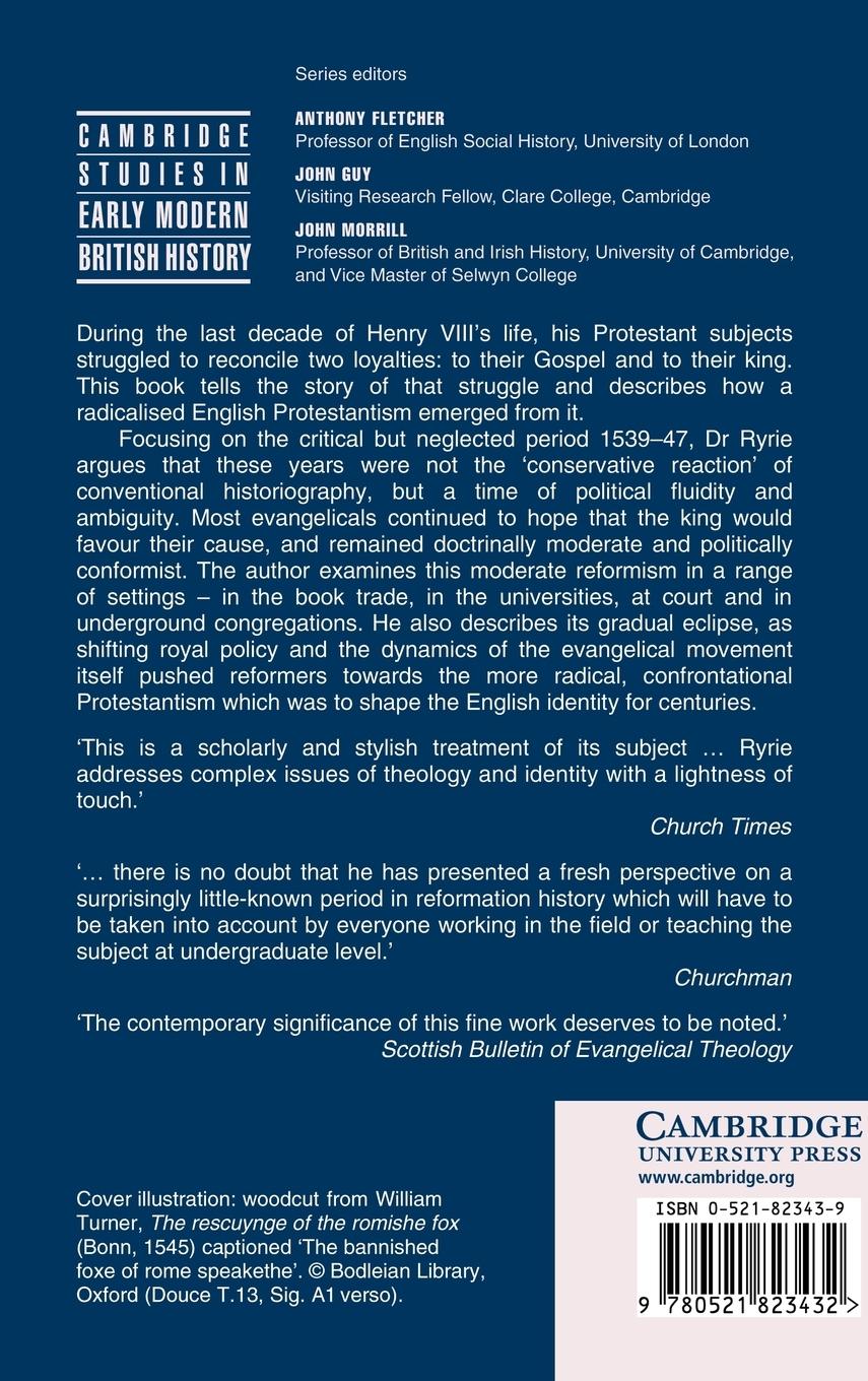 Rückseitencover The Gospel and Henry VIII