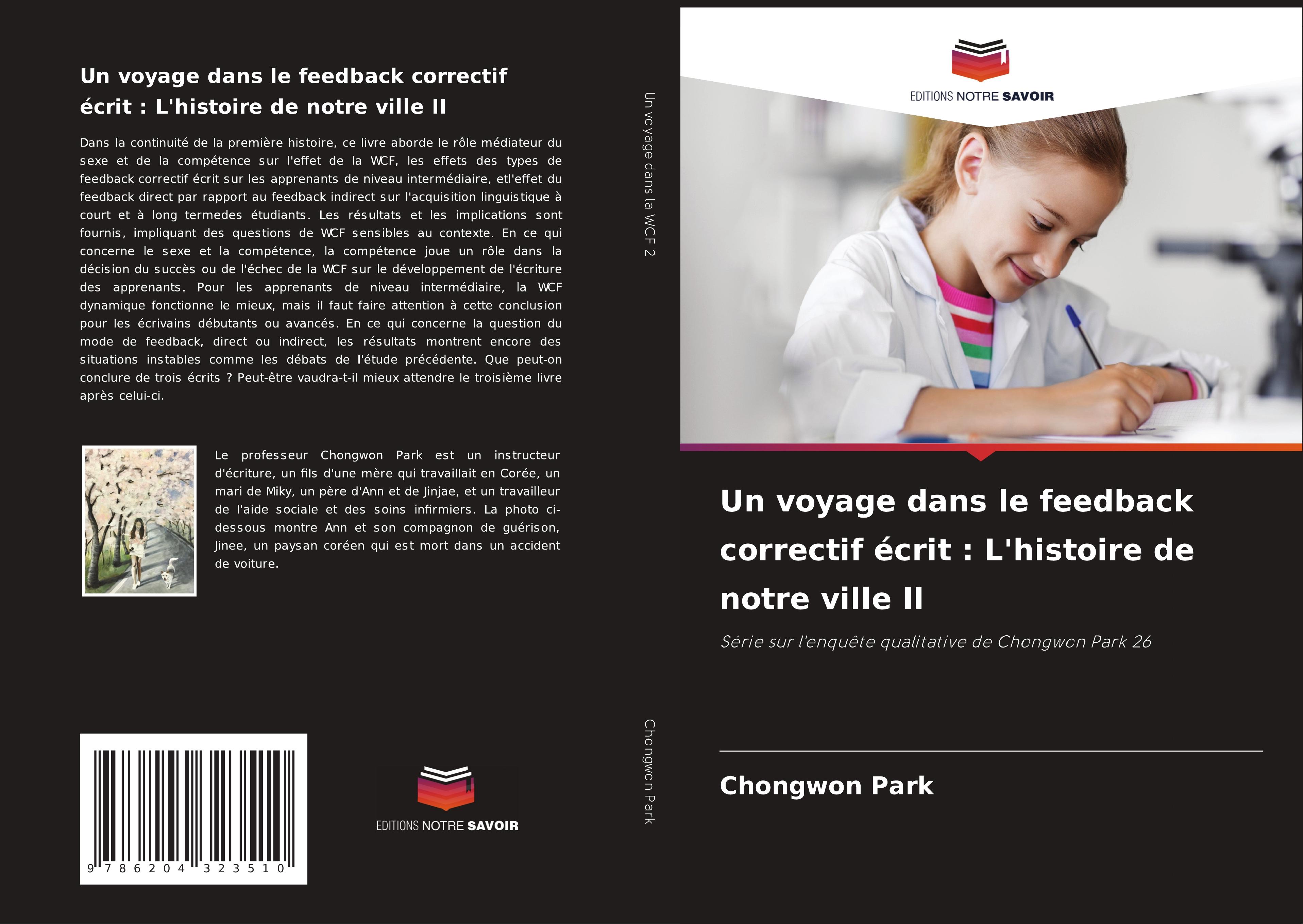 Vorderes Coverbild Un voyage dans le feedback correctif écrit : L'histoire de notre ville II