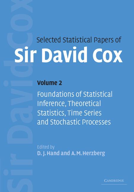 Vorderes Coverbild Selected Statistical Papers of Sir David Cox