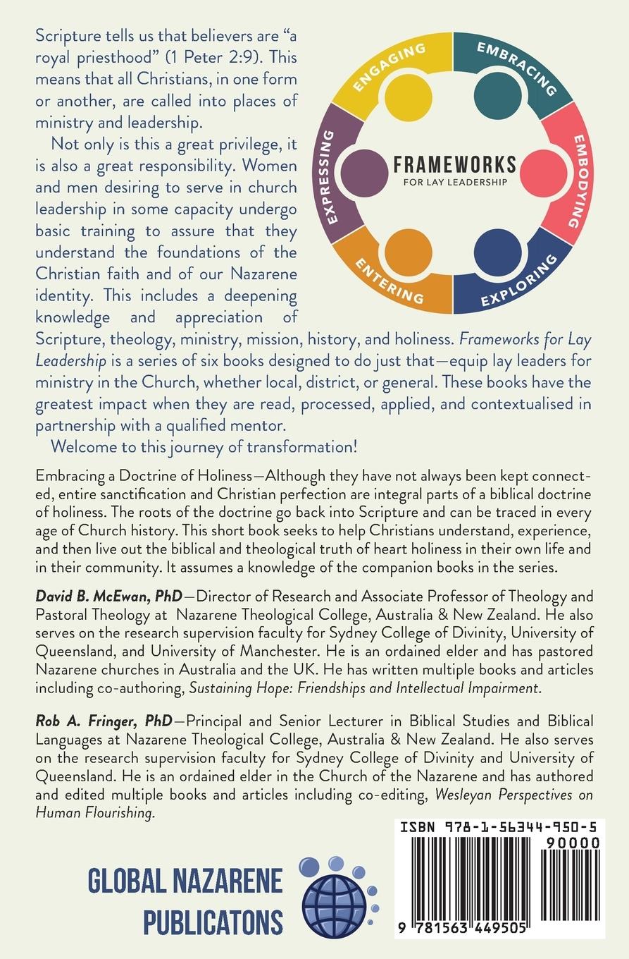 Rückseitencover Embracing a Doctrine of Holiness