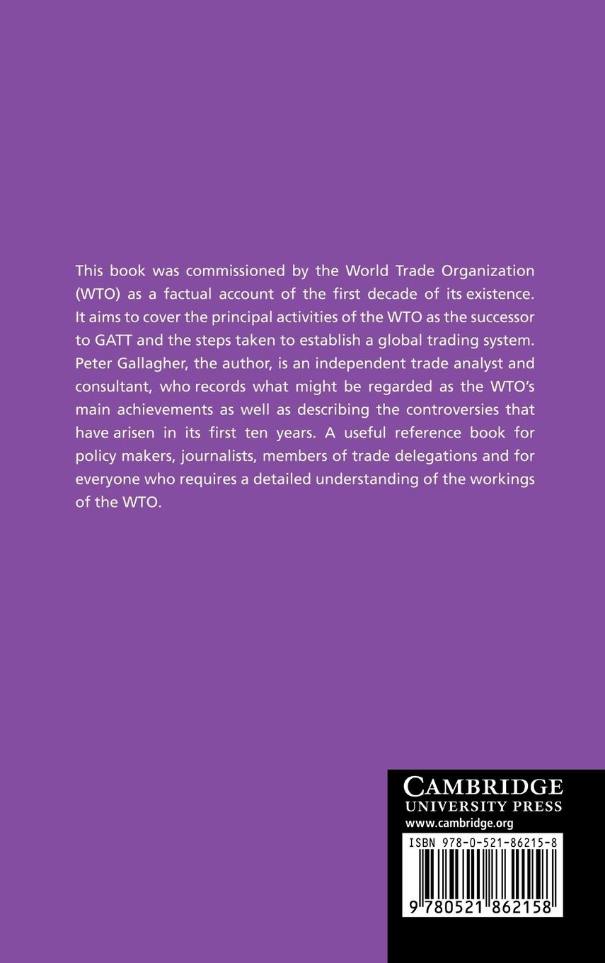 Rückseitencover The First Ten Years of the WTO