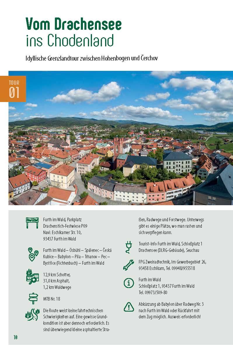 Beispielinhalt (Bild) Genussradeln im Bayerischen Wald