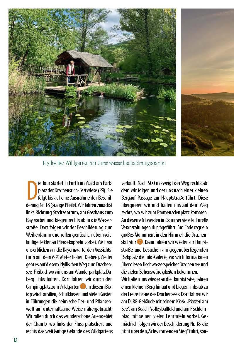 Beispielinhalt (Bild) Genussradeln im Bayerischen Wald