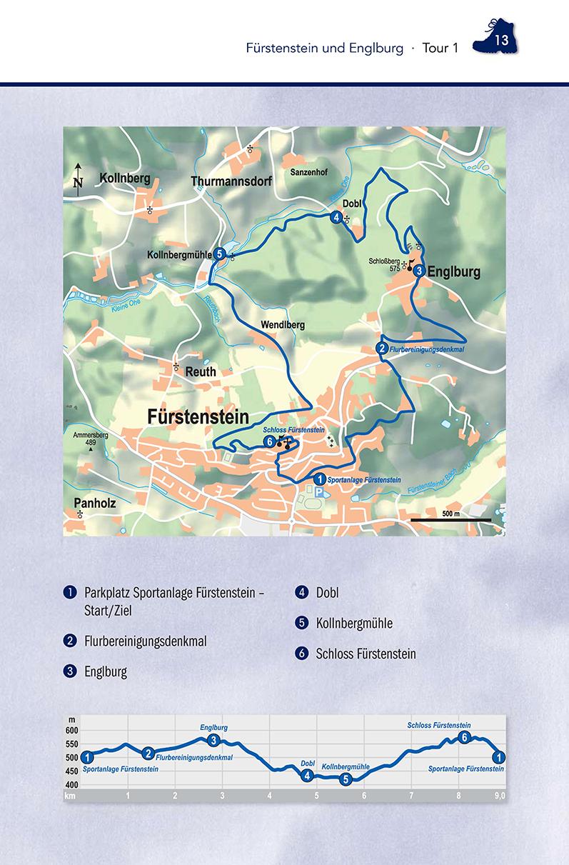 Beispielinhalt (Bild) Wandern im Passauer Land