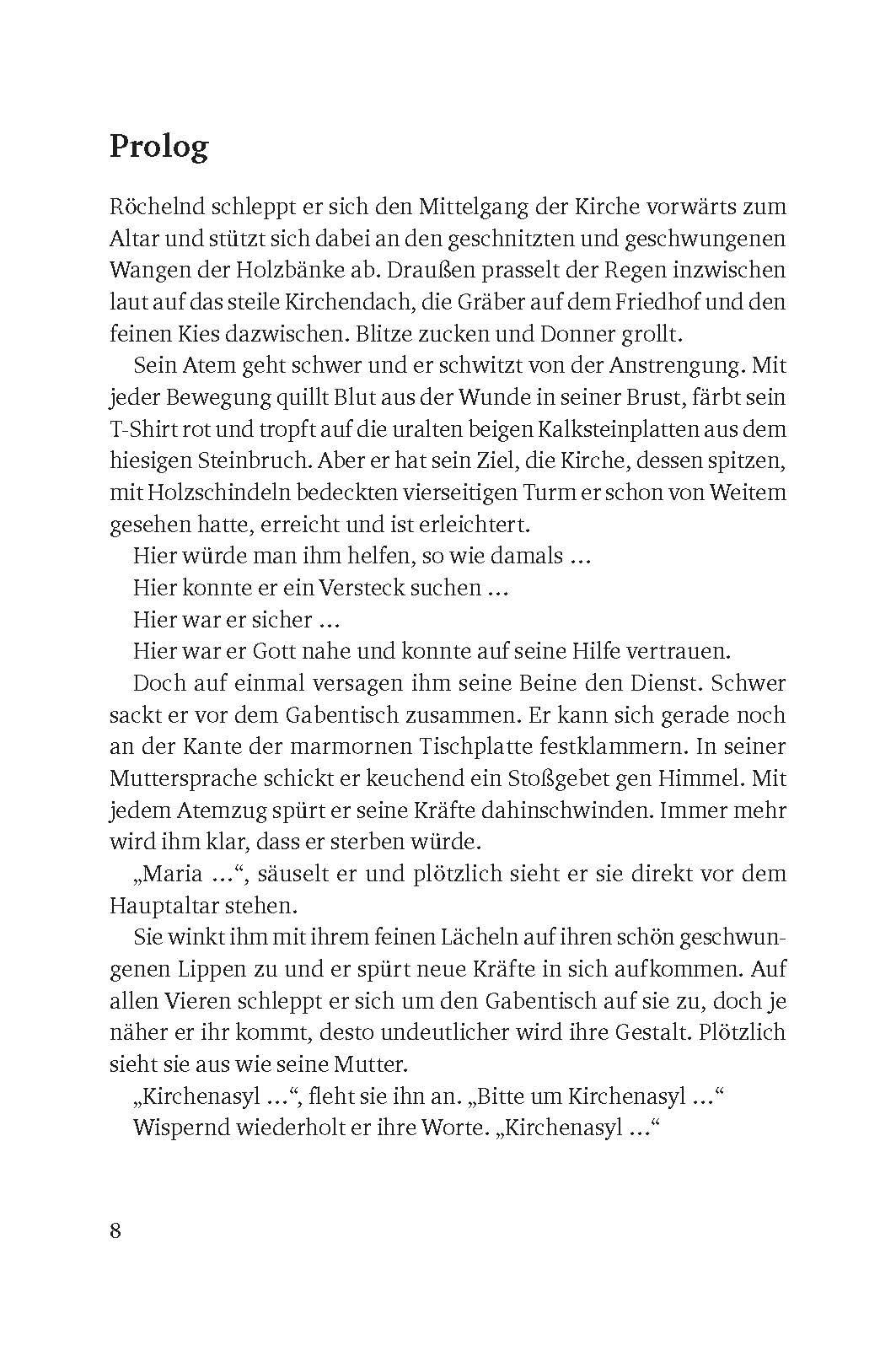 Beispielinhalt (Bild) Kirchenasyl