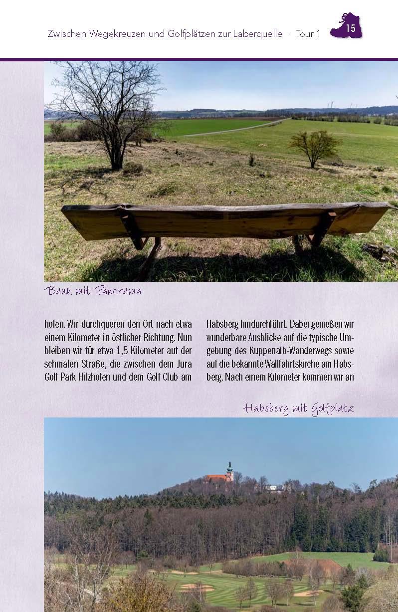 Beispielinhalt (Bild) Wanderführer Oberpfälzer Jura & Tal der Schwarzen Laber