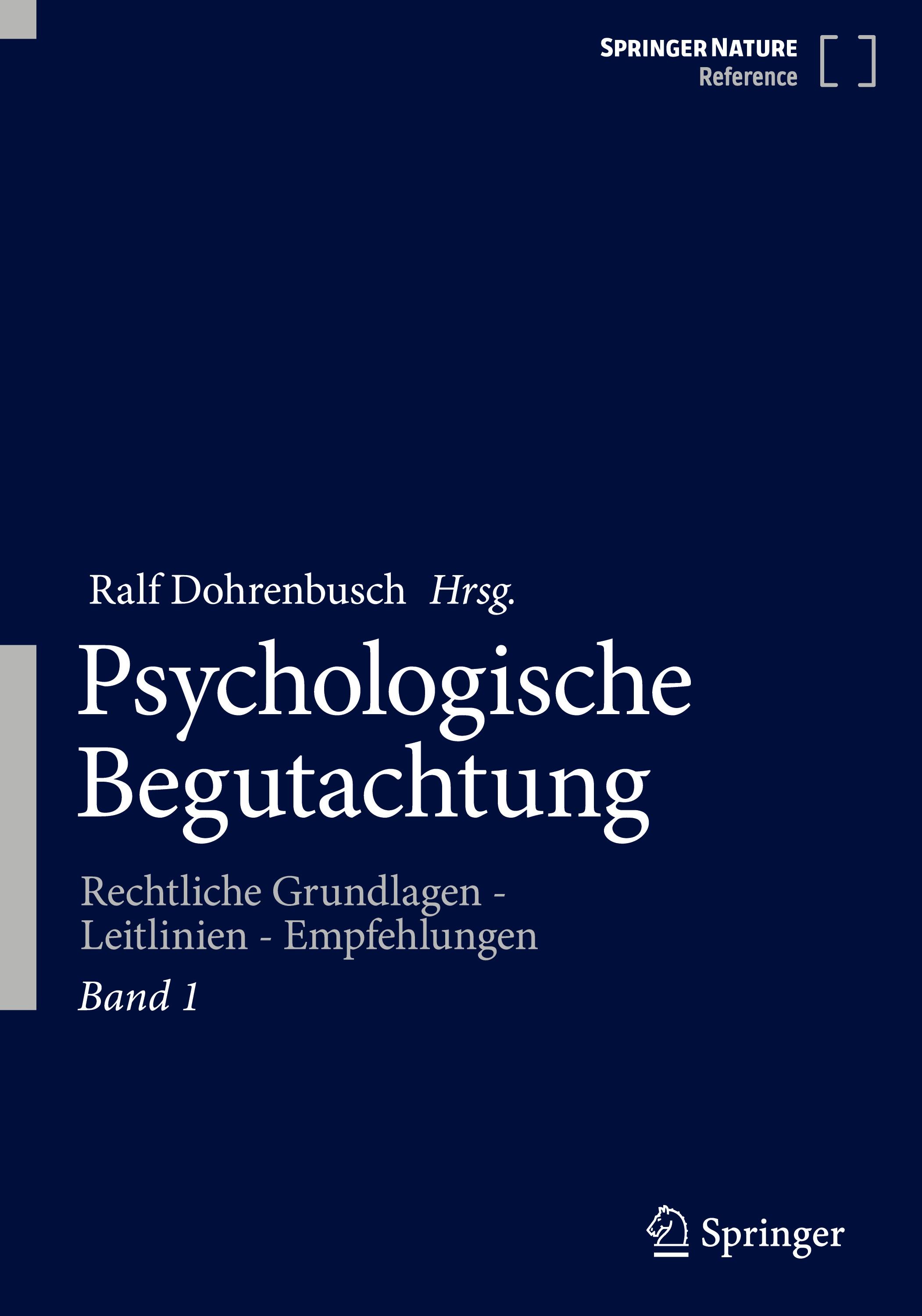 Vorderes Coverbild Psychologische Begutachtung