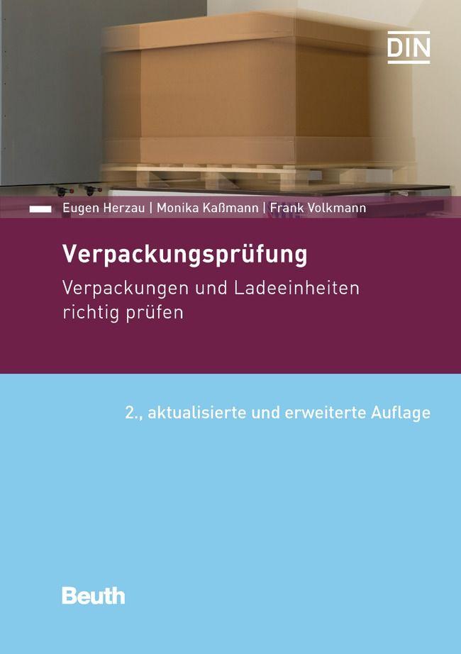 Vorderes Coverbild Verpackungsprüfung in der Praxis