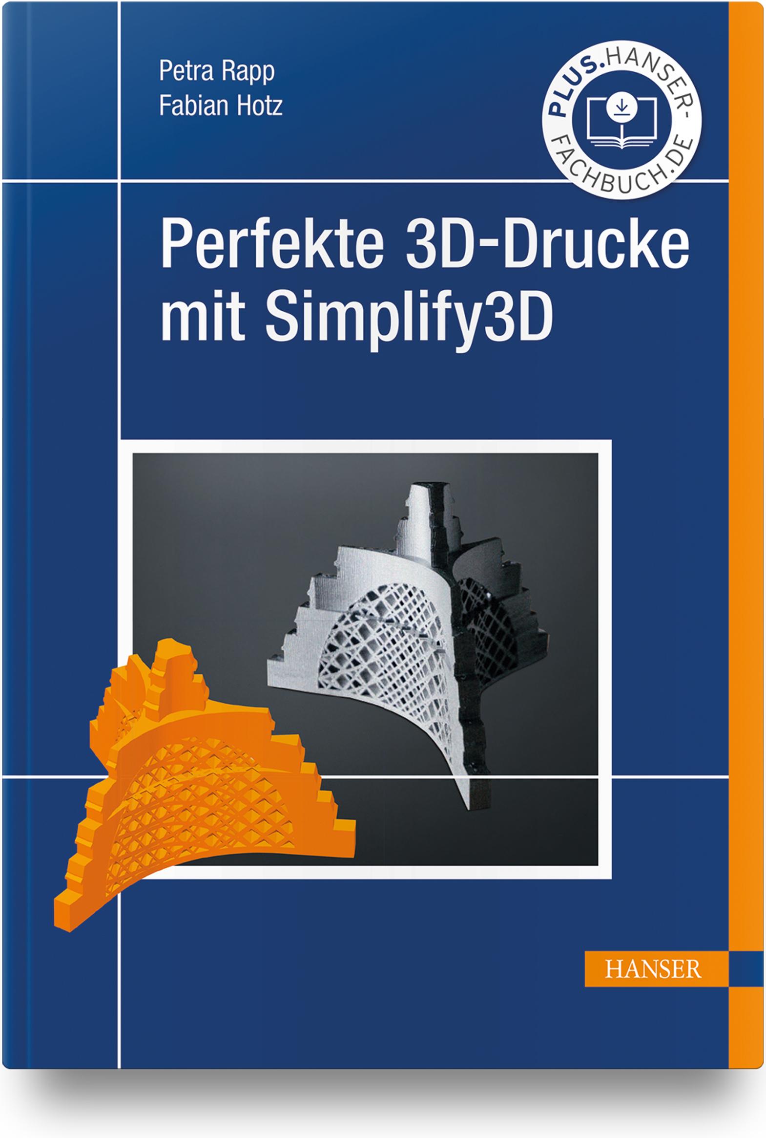 Vorderes Coverbild Perfekte 3D-Drucke mit Simplify3D