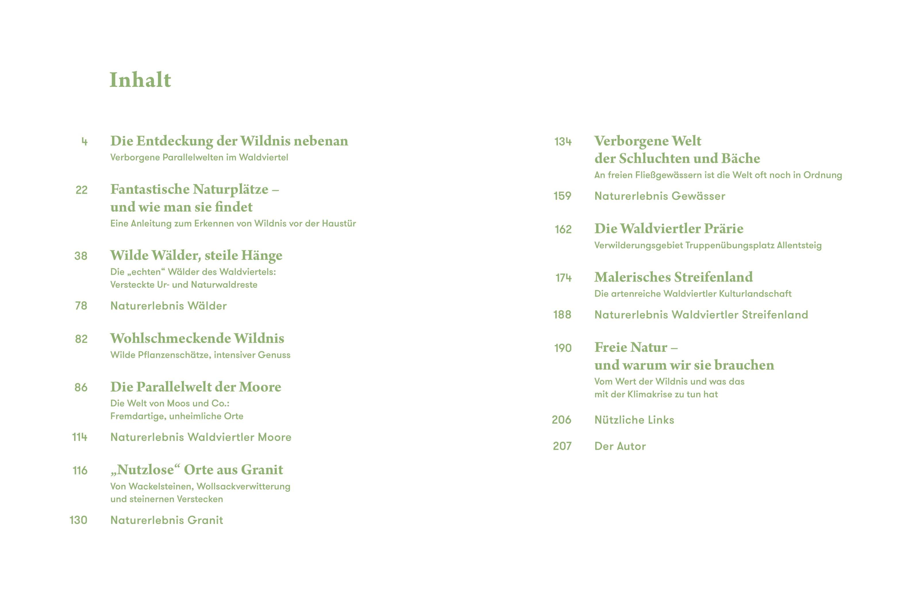 Beispielinhalt (Bild) Wildes Waldviertel