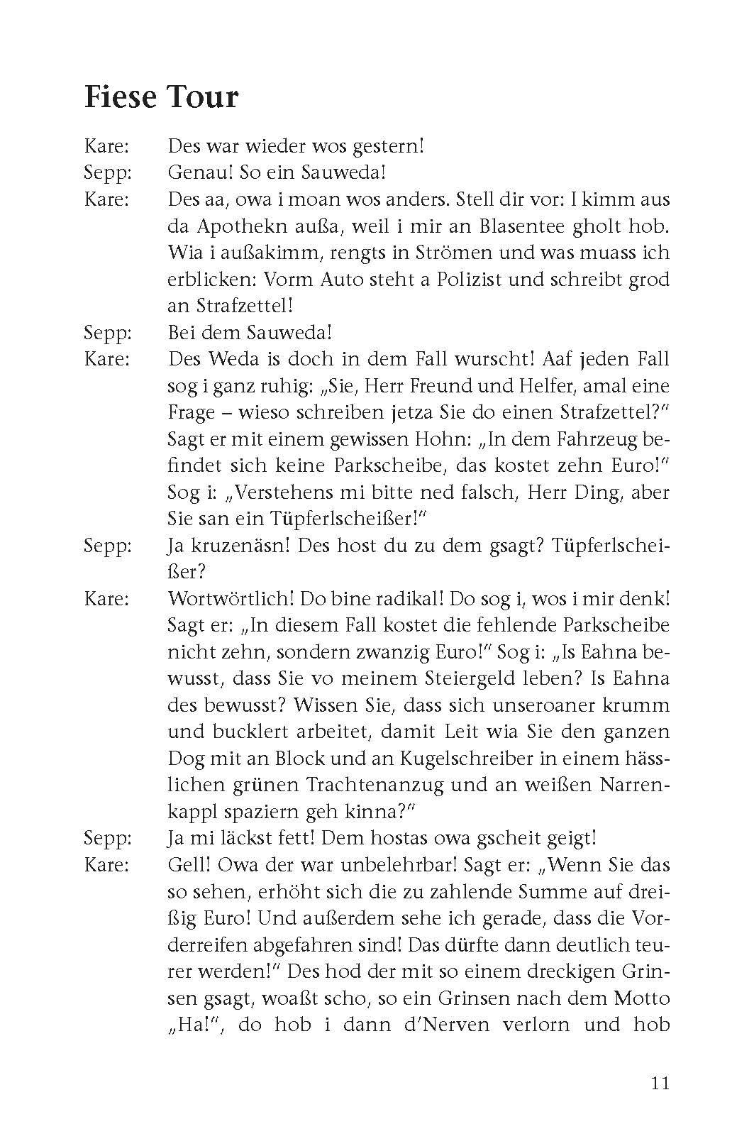 Beispielinhalt (Bild) Möchten'S ned probieren?