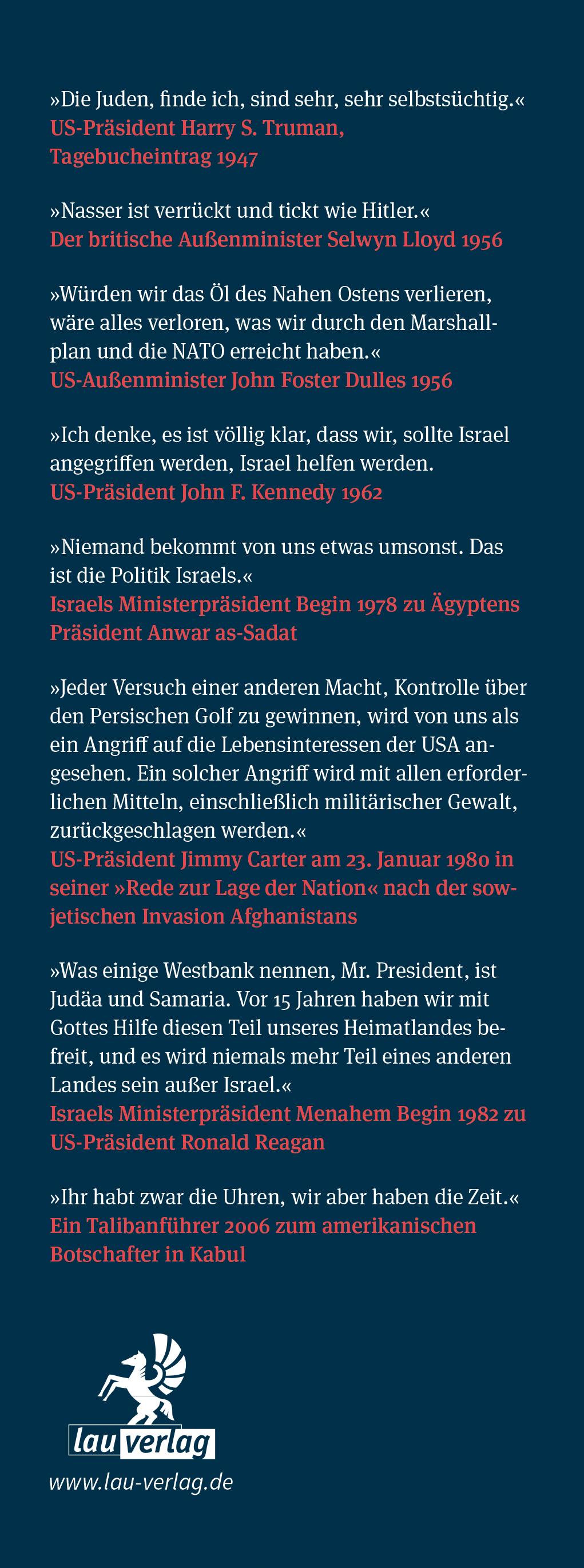 Beispielinhalt (Bild) Die USA, Israel und der Nahe Osten