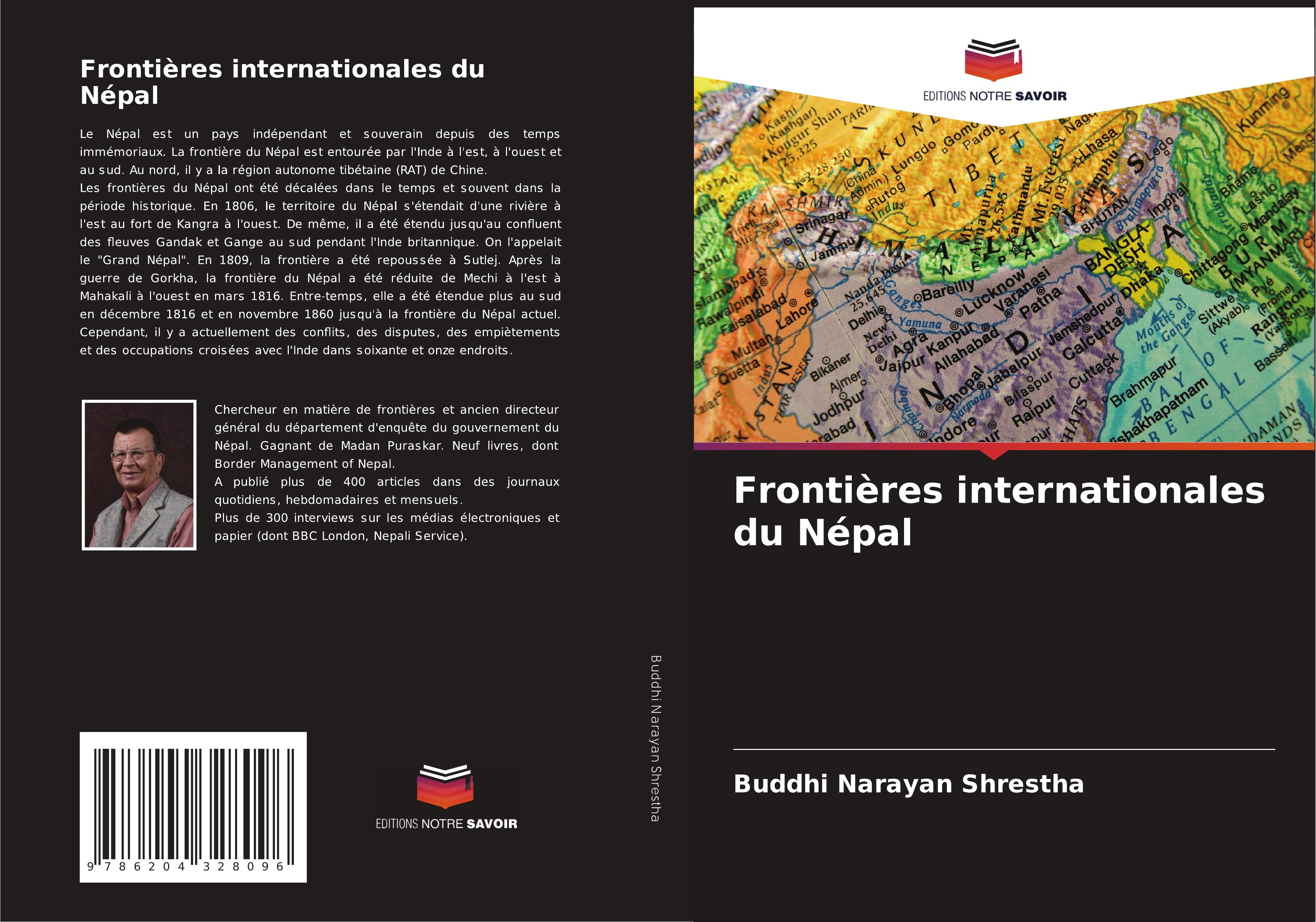 Vorderes Coverbild Frontières internationales du Népal