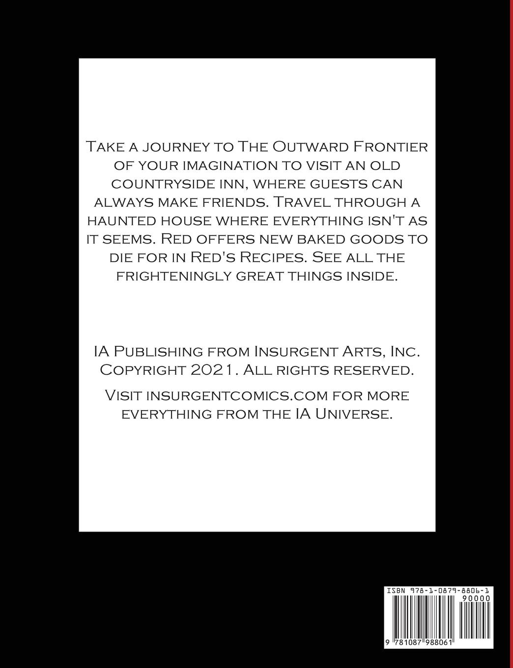 Rückseitencover The Outward Frontier Oct 2021