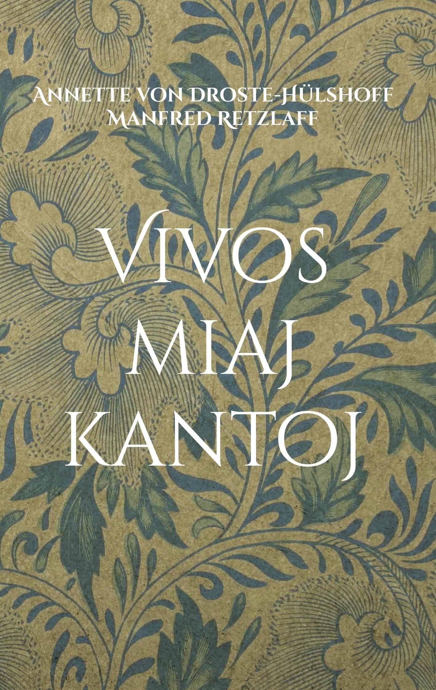 Vorderes Coverbild Vivos miaj kantoj