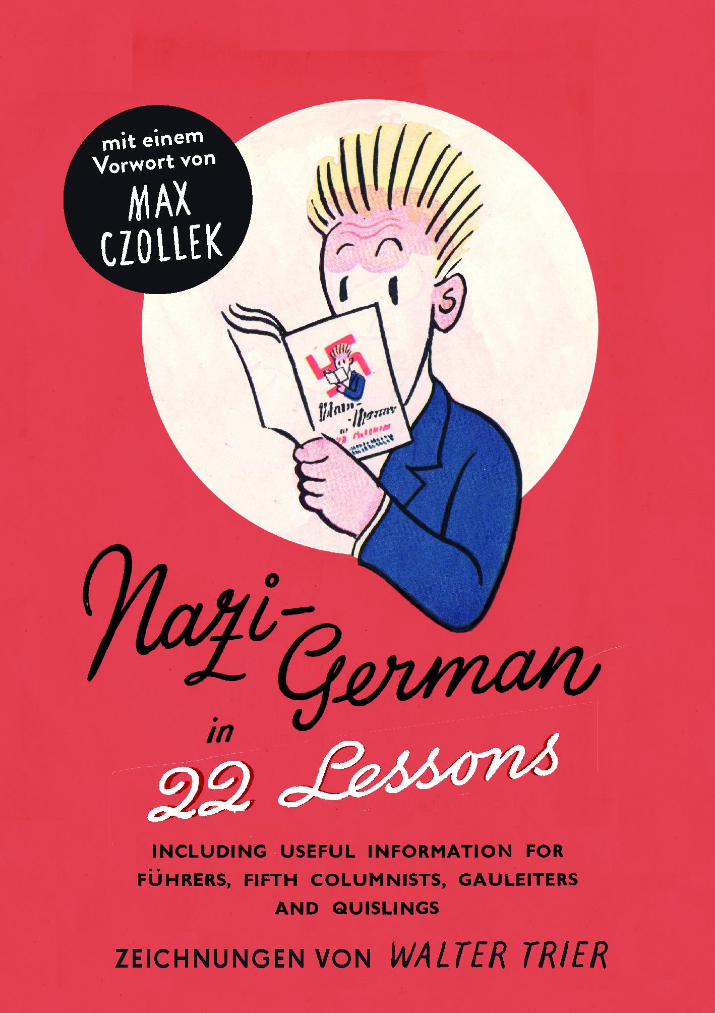 Vorderes Coverbild Nazi-Deutsch in 22 Lektionen. Nazi-German in 22 Lessons.