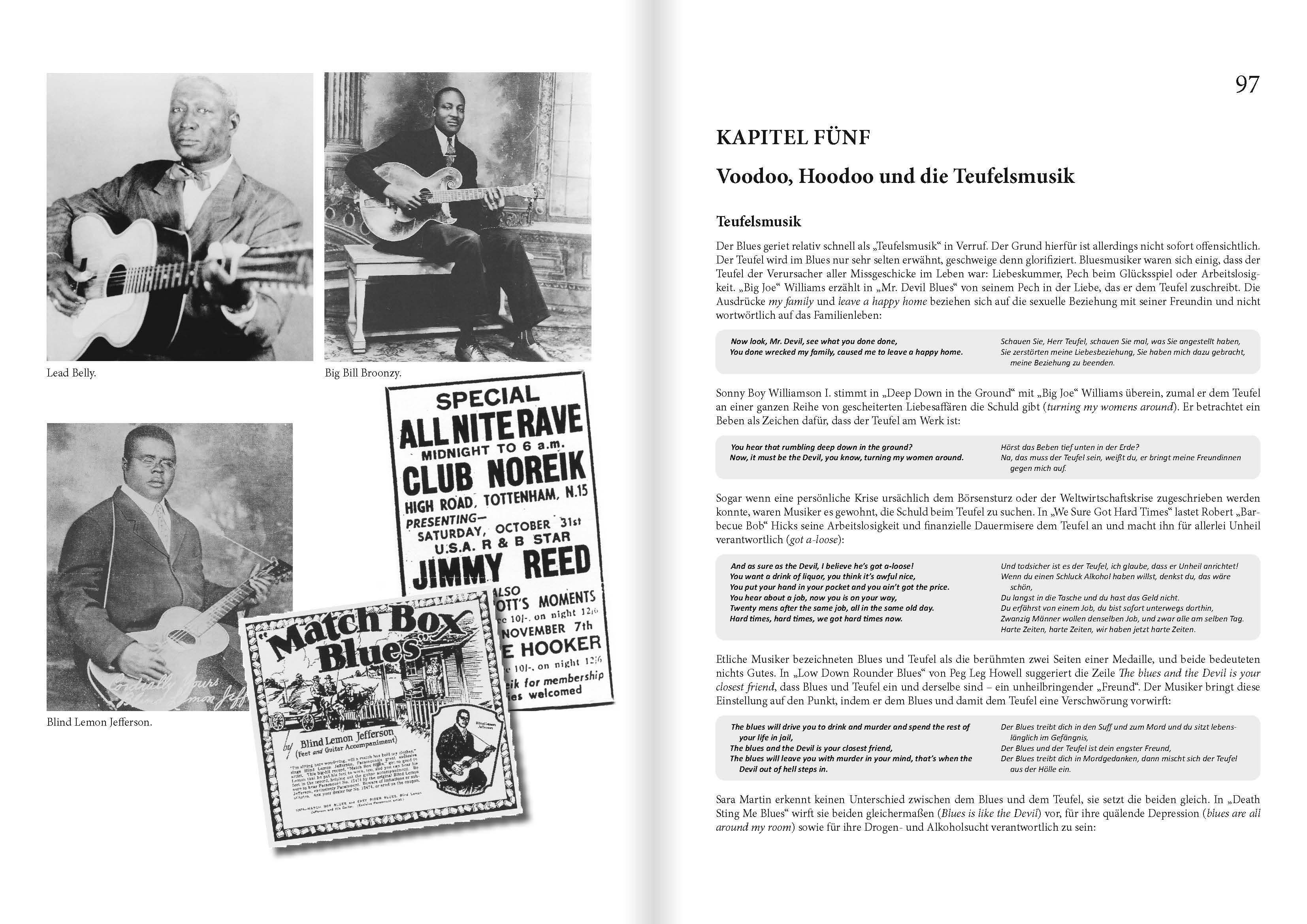 Beispielinhalt (Bild) Die Geheimsprache des Blues