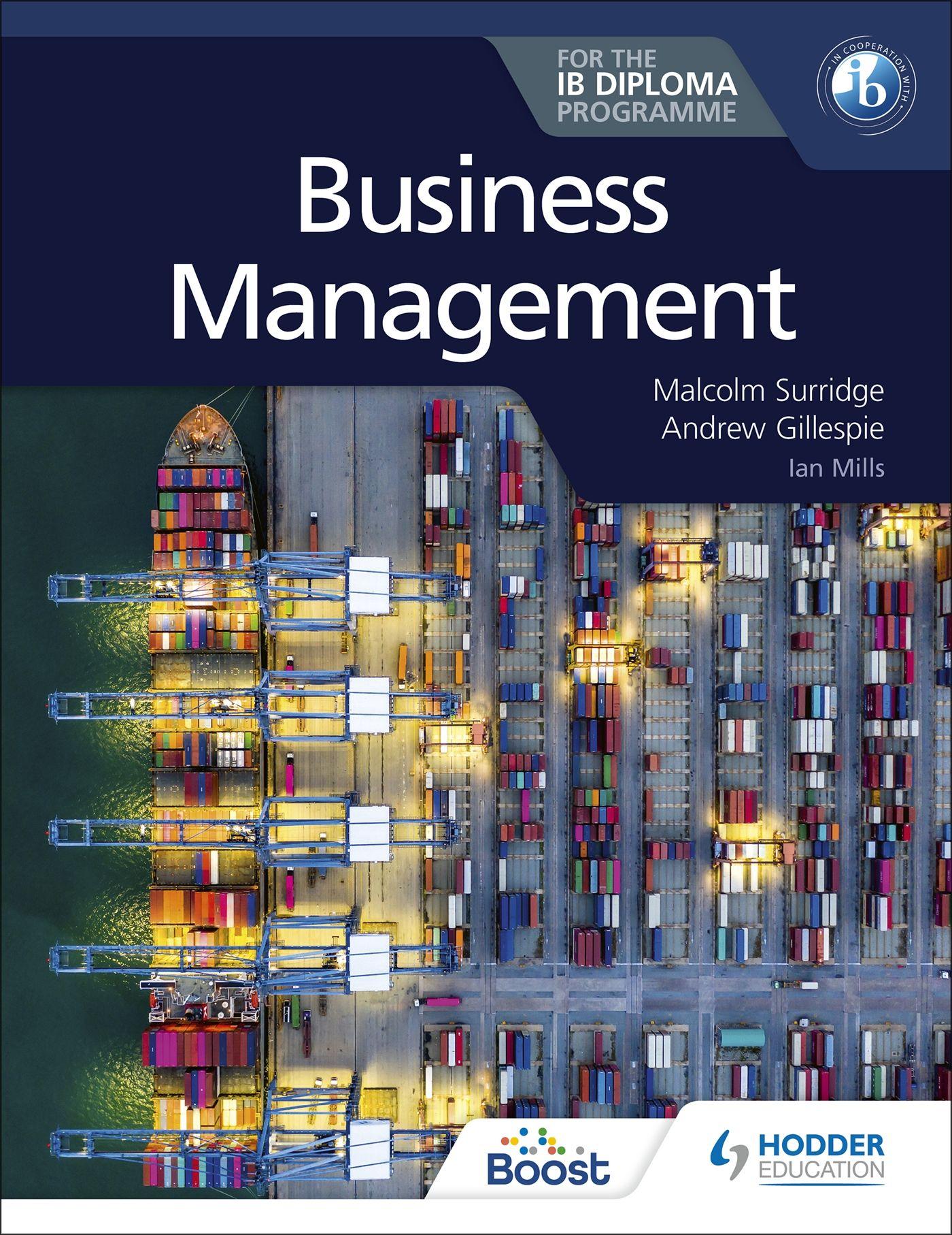 Vorderes Coverbild Business Management for the IB Diploma