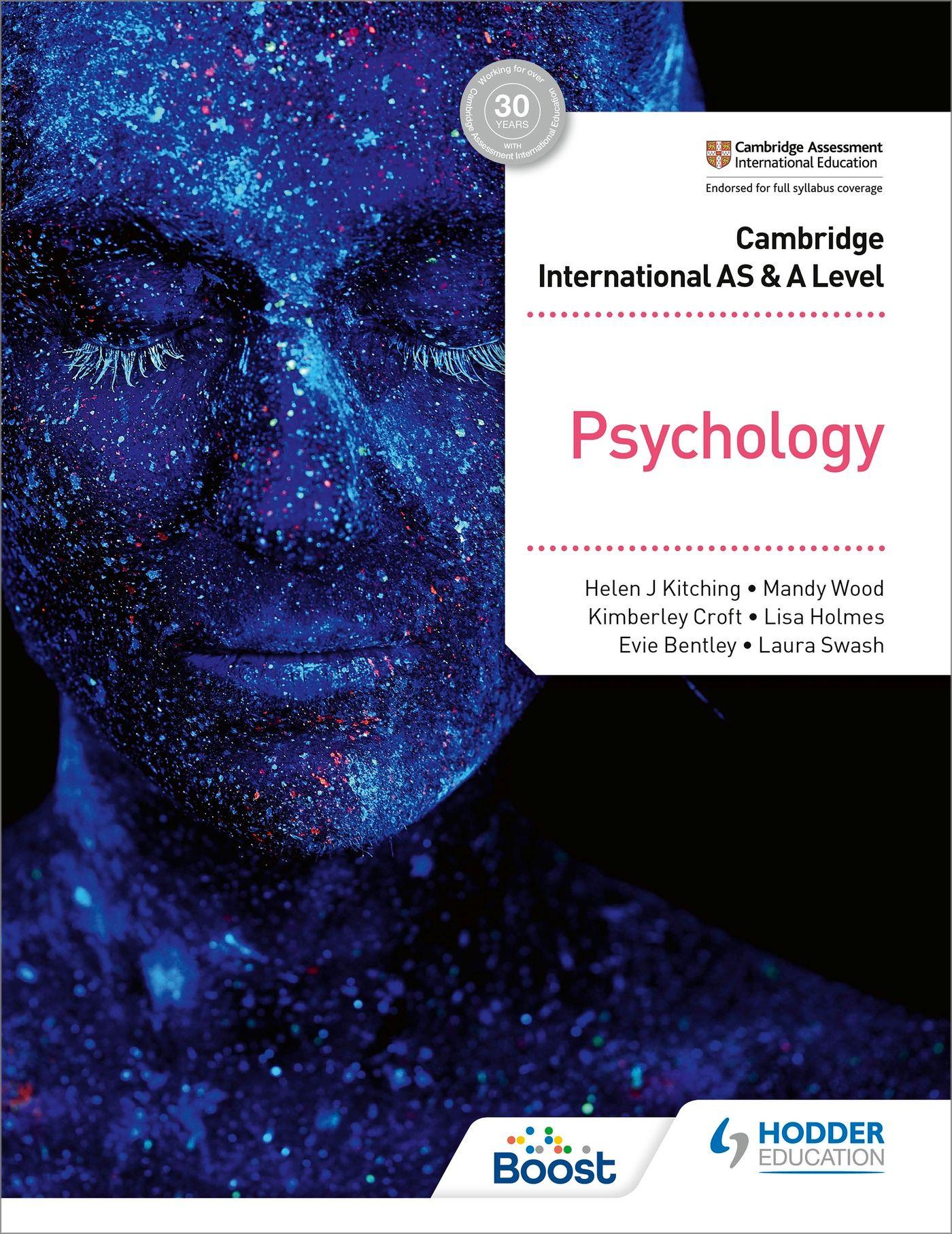 Vorderes Coverbild Cambridge International AS & A Level Psychology