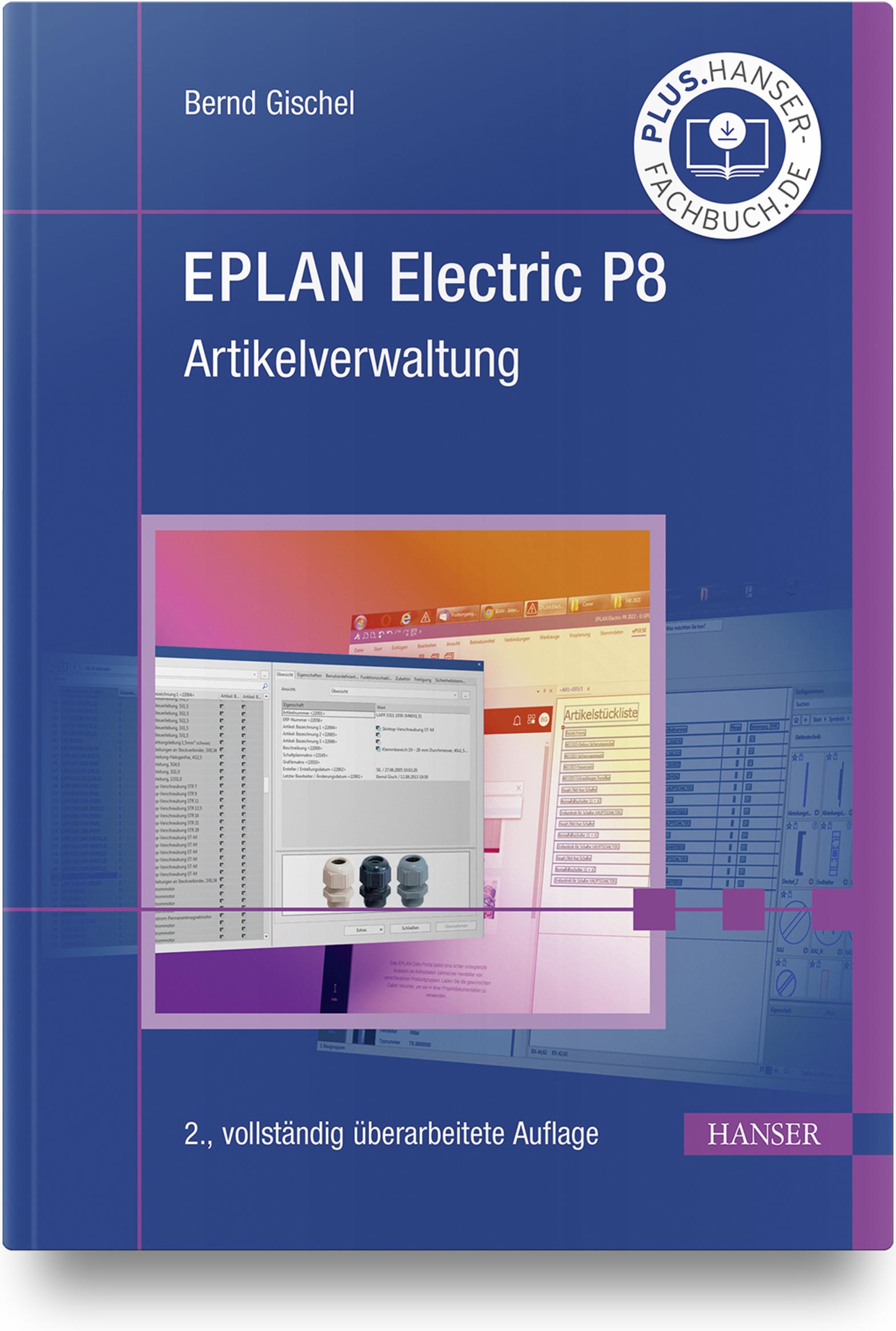 Vorderes Coverbild EPLAN Electric P8 Artikelverwaltung
