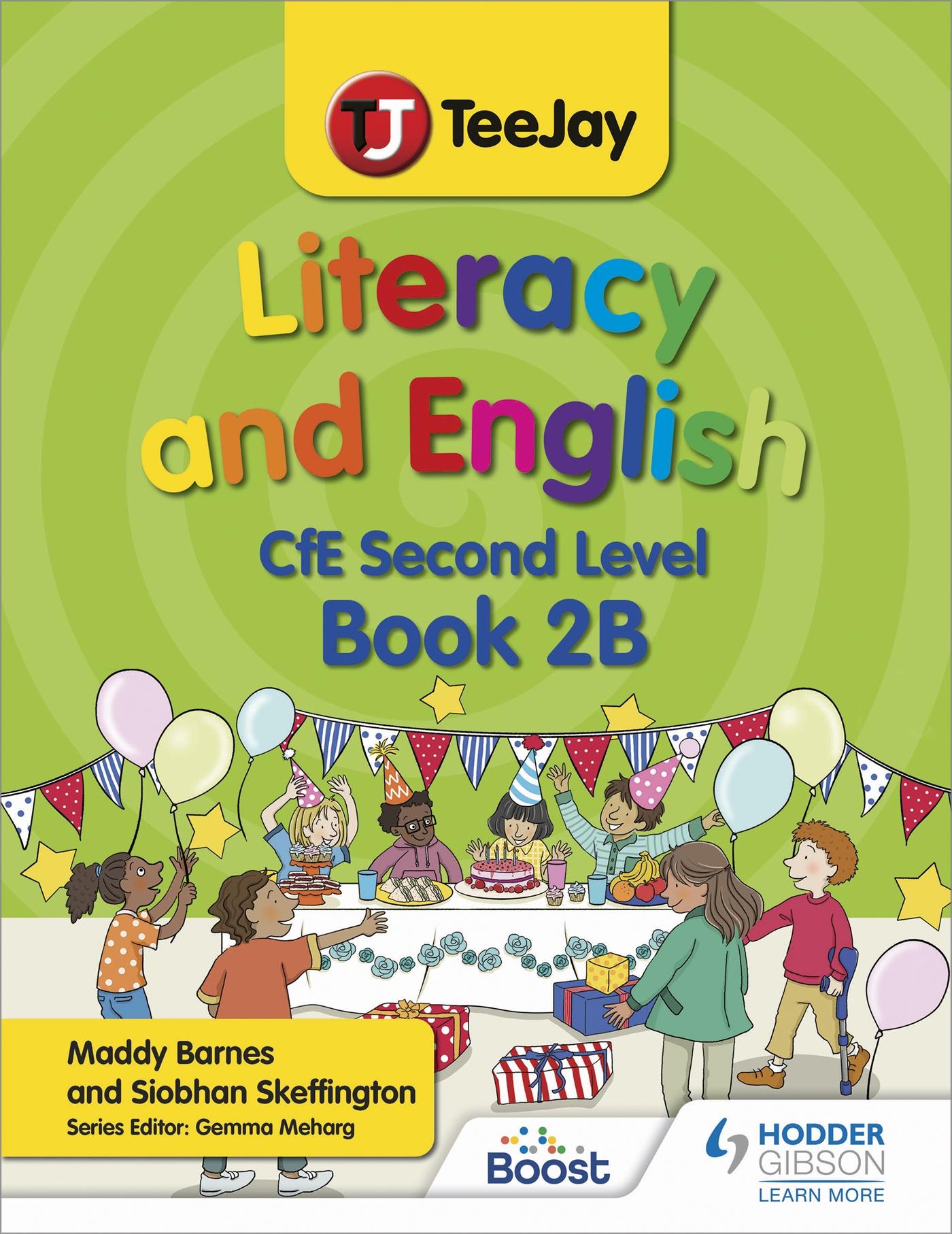Vorderes Coverbild TeeJay Literacy and English CfE Second Level Book 2B