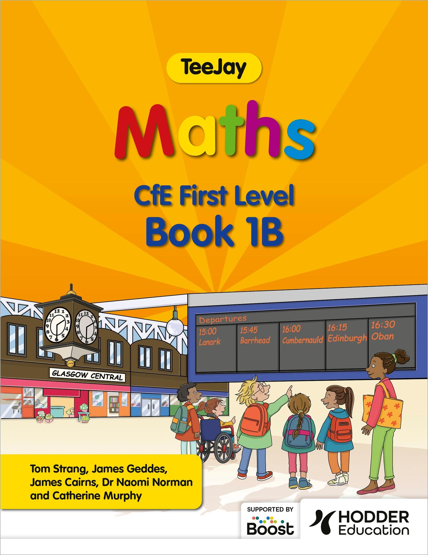 Vorderes Coverbild TeeJay Maths CfE First Level Book 1B