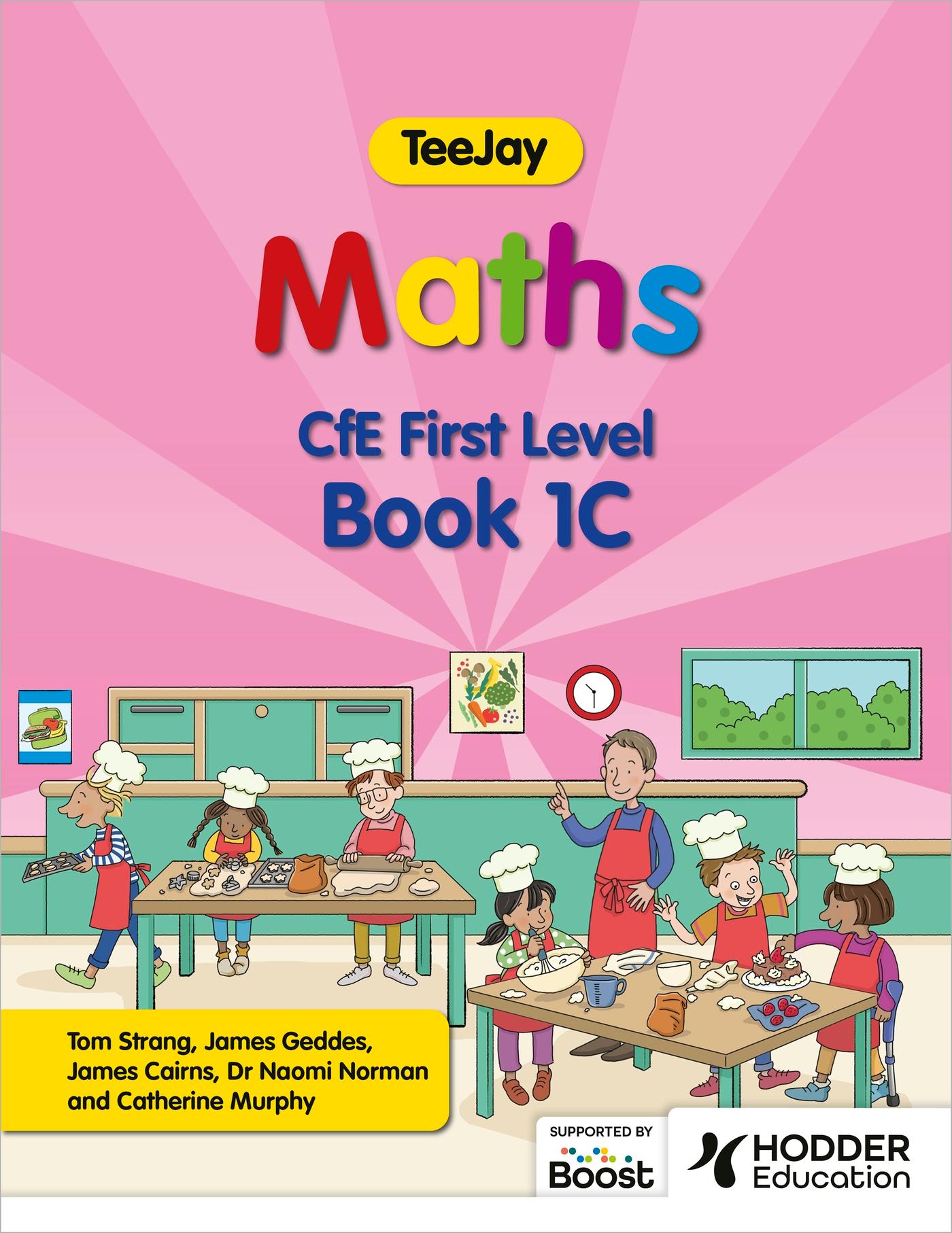 Vorderes Coverbild TeeJay Maths CfE First Level Book 1C
