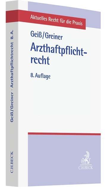 Vorderes Coverbild Arzthaftpflichtrecht