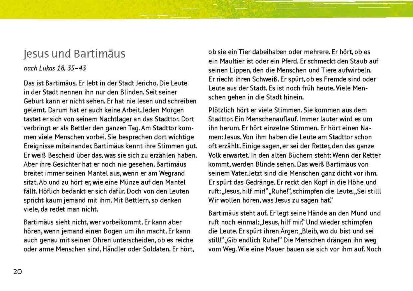 Beispielinhalt (Bild) Unser Fastenkalender für die Kita