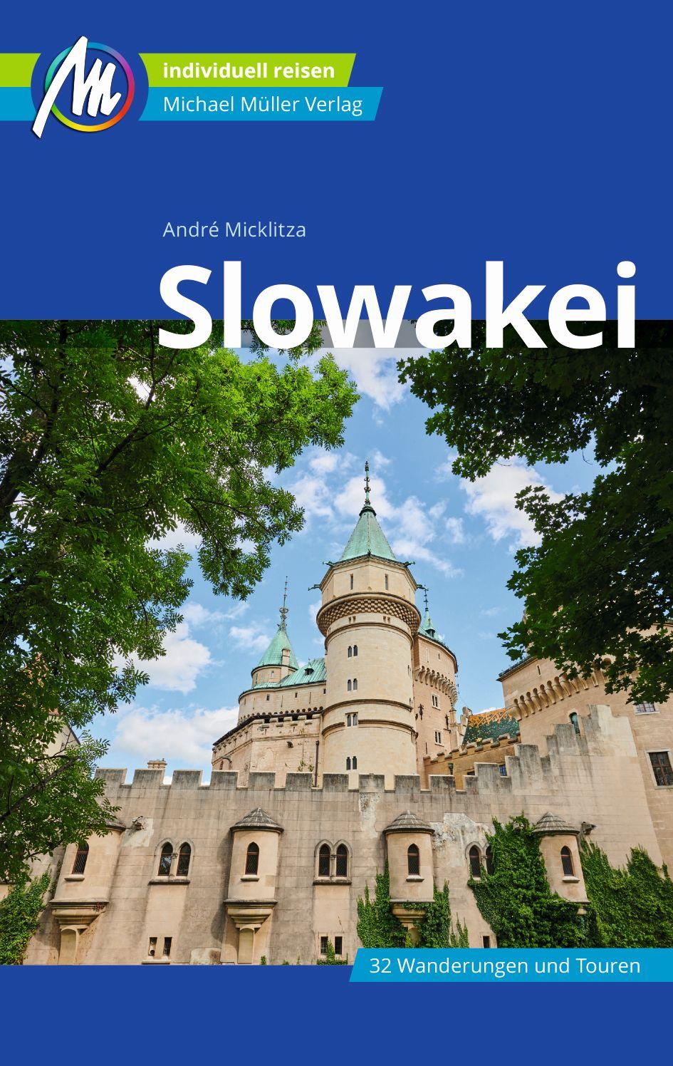Vorderes Coverbild Slowakei Reiseführer Michael Müller Verlag