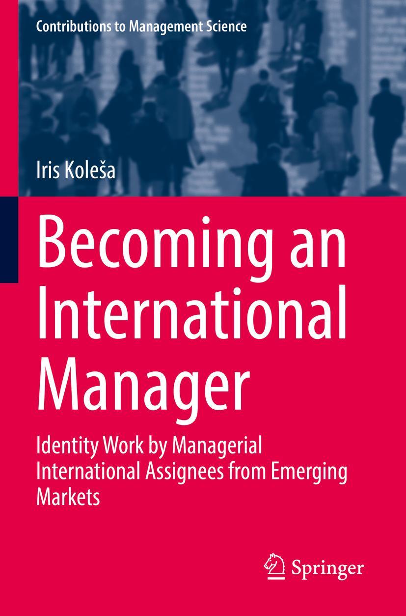 Vorderes Coverbild Becoming an International Manager