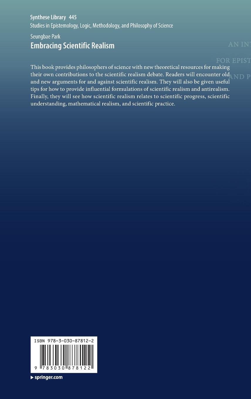 Rückseitencover Embracing Scientific Realism
