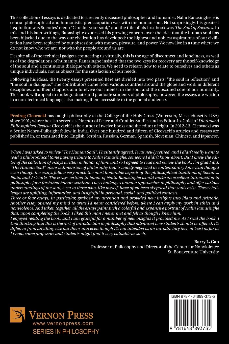 Rückseitencover The Human Soul