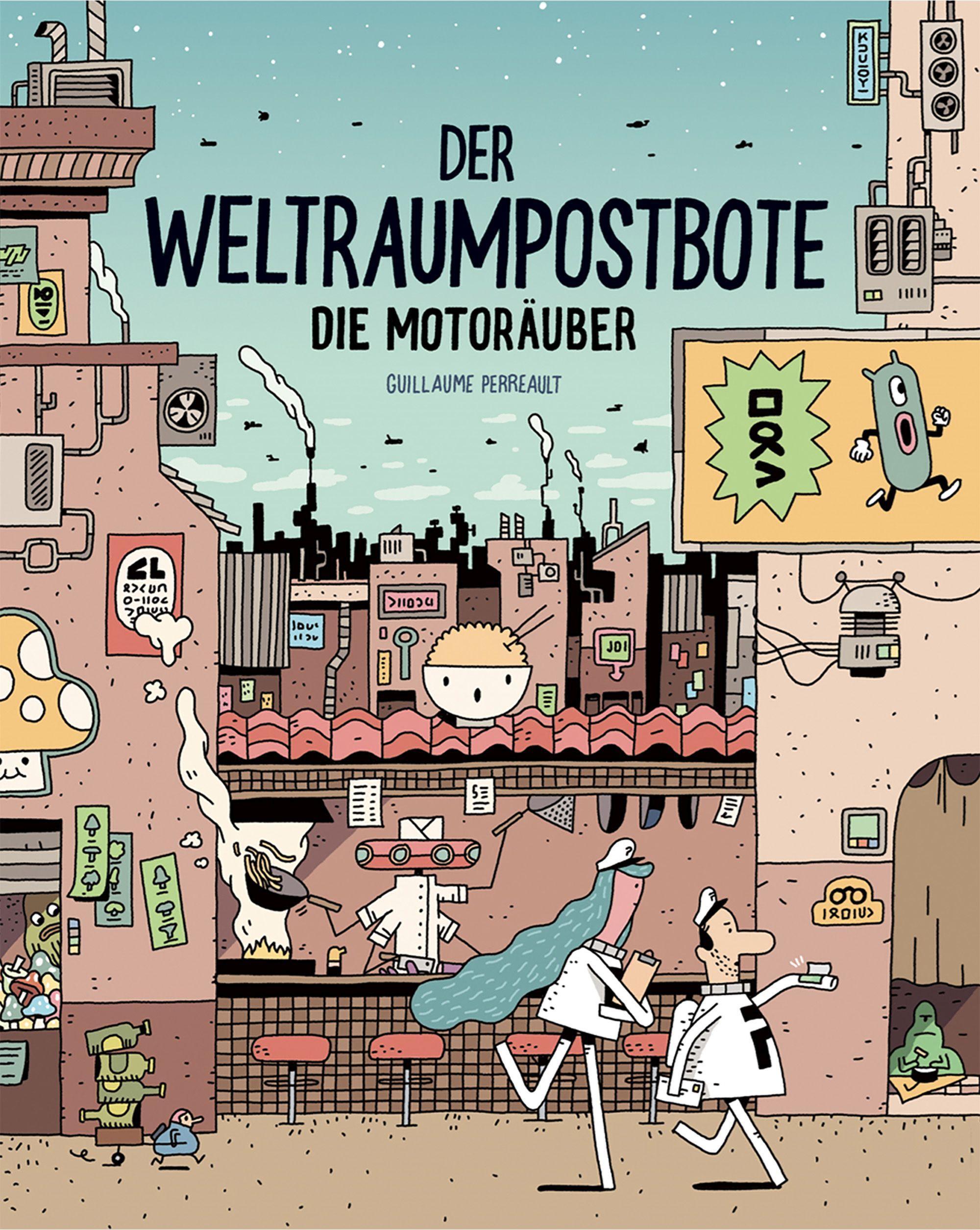 Vorderes Coverbild Der Weltraumpostbote