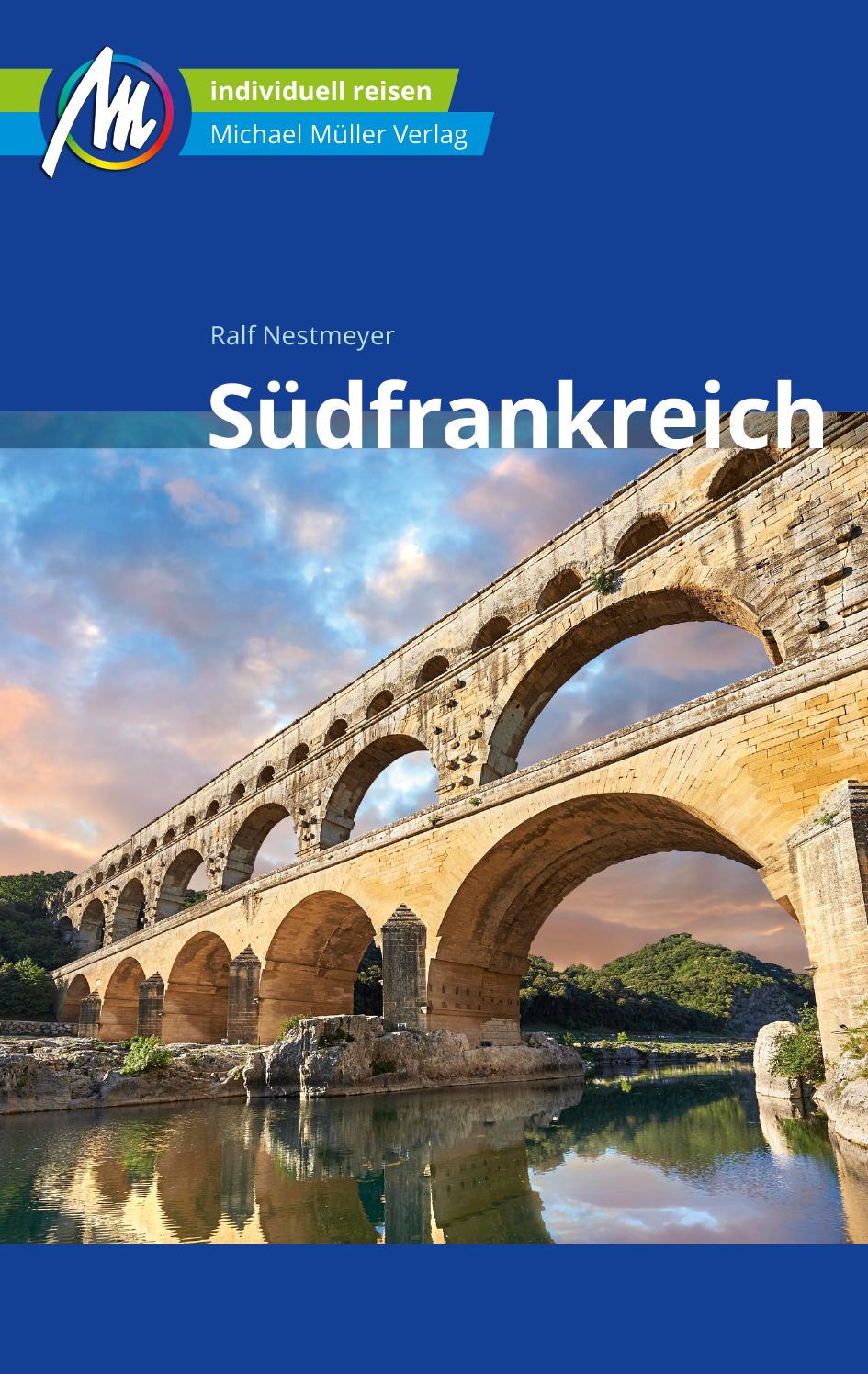 Vorderes Coverbild Südfrankreich Reiseführer Michael Müller Verlag