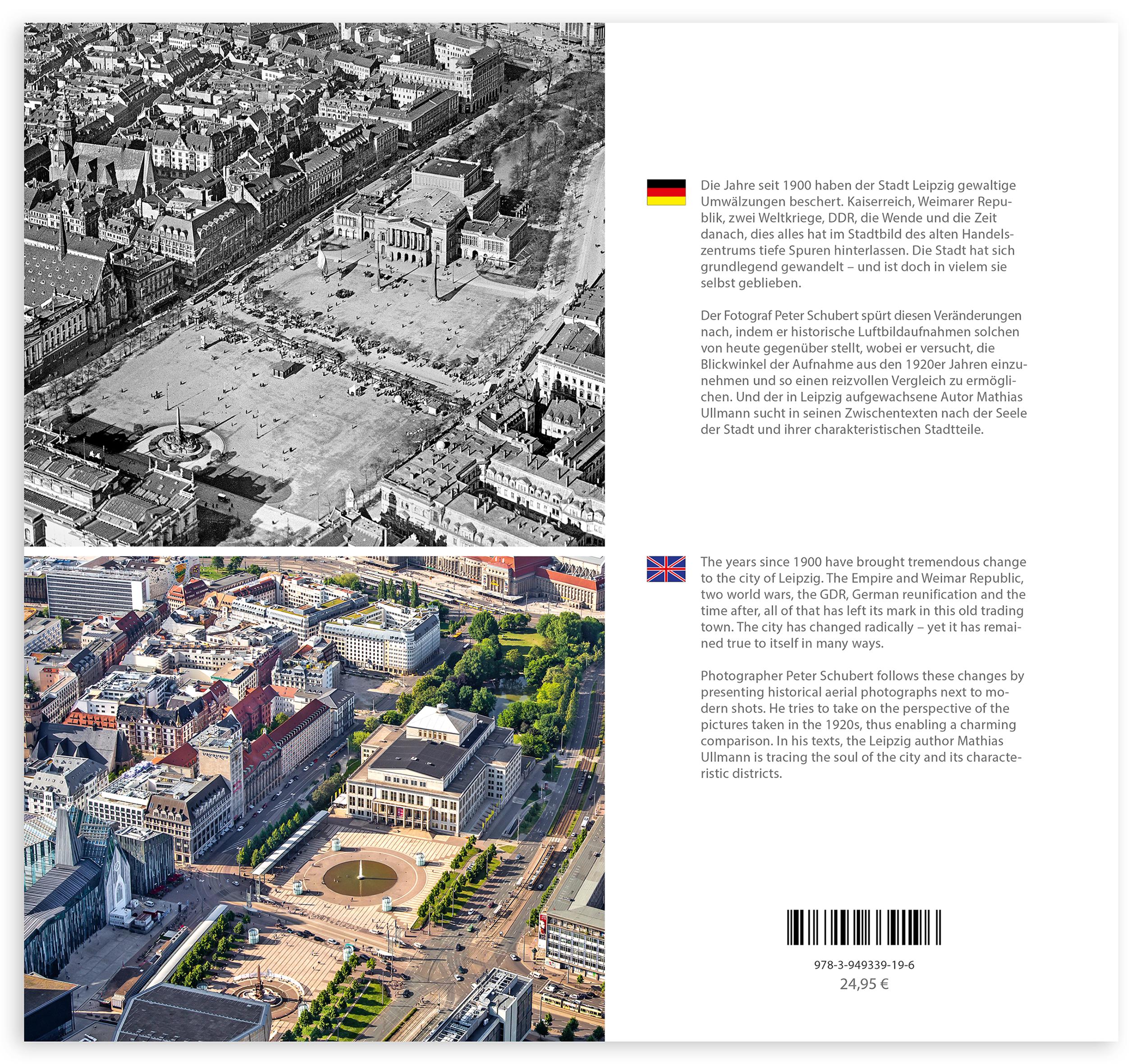 Rückseitencover Leipzig damals und heute 2. Auflage