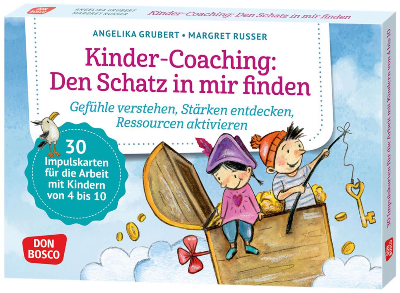 Vorderes Coverbild Kinder-Coaching: Den Schatz in mir finden