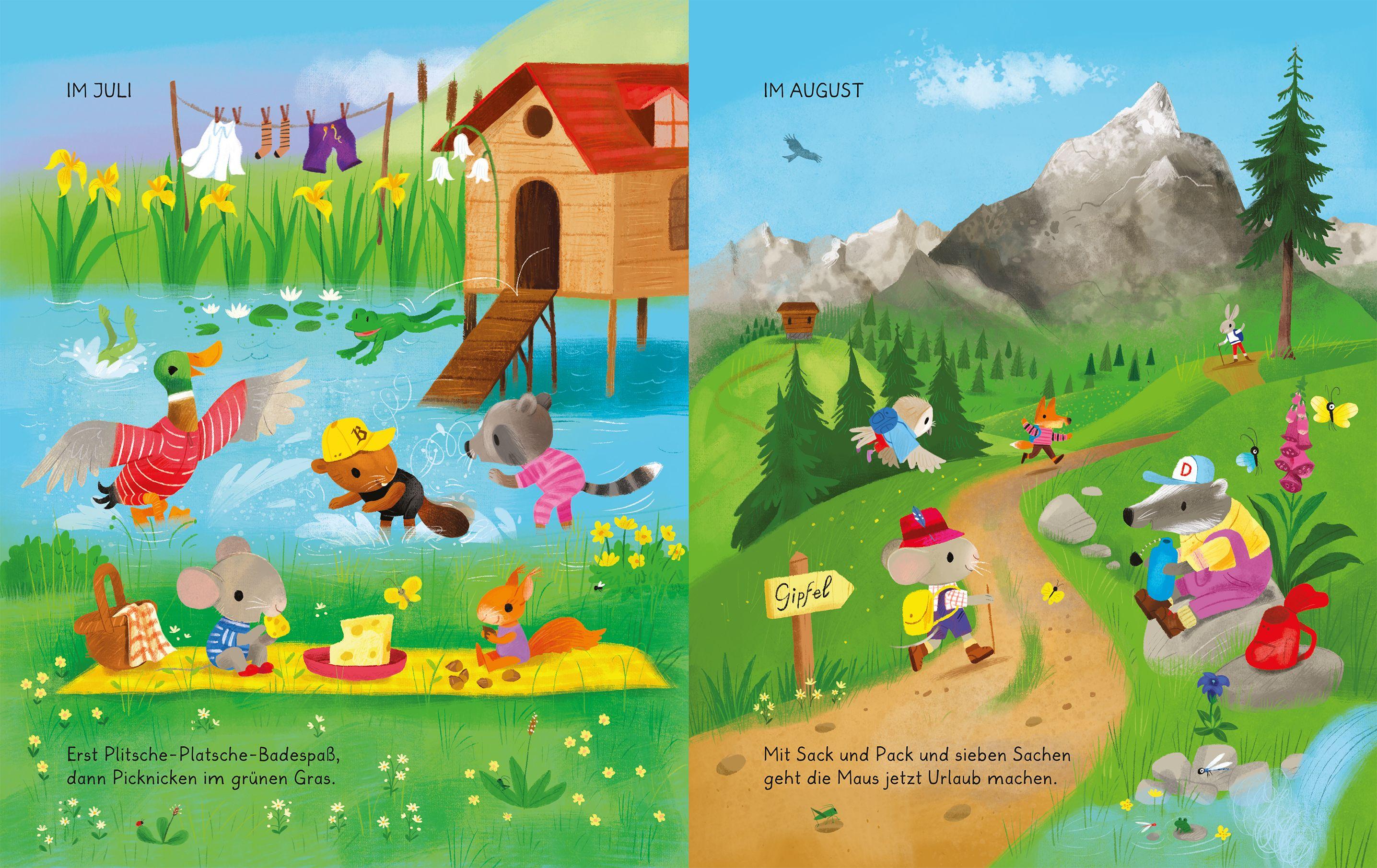 Beispielinhalt (Bild) Ein Mäusejahr ist wunderbar!