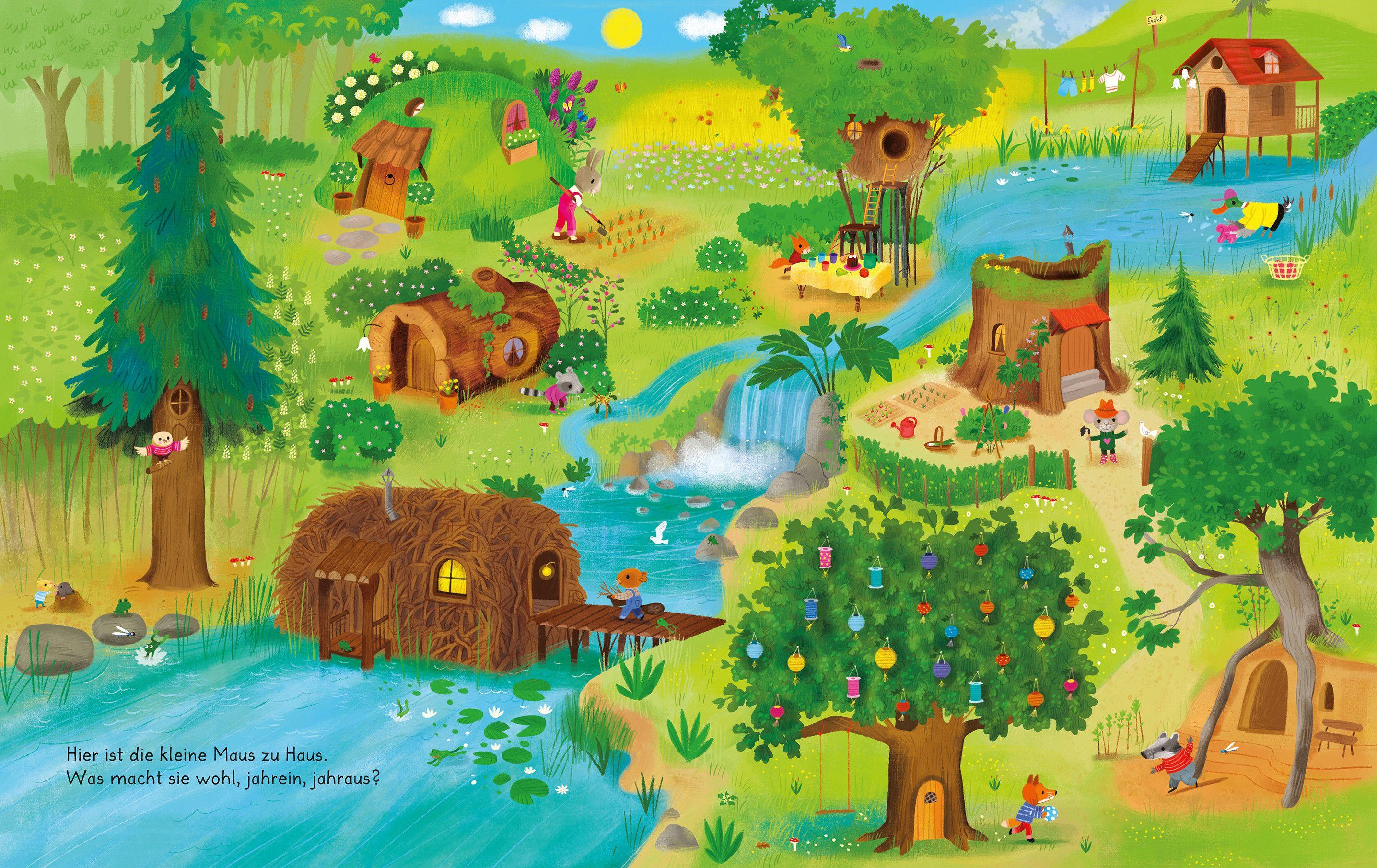 Beispielinhalt (Bild) Ein Mäusejahr ist wunderbar!