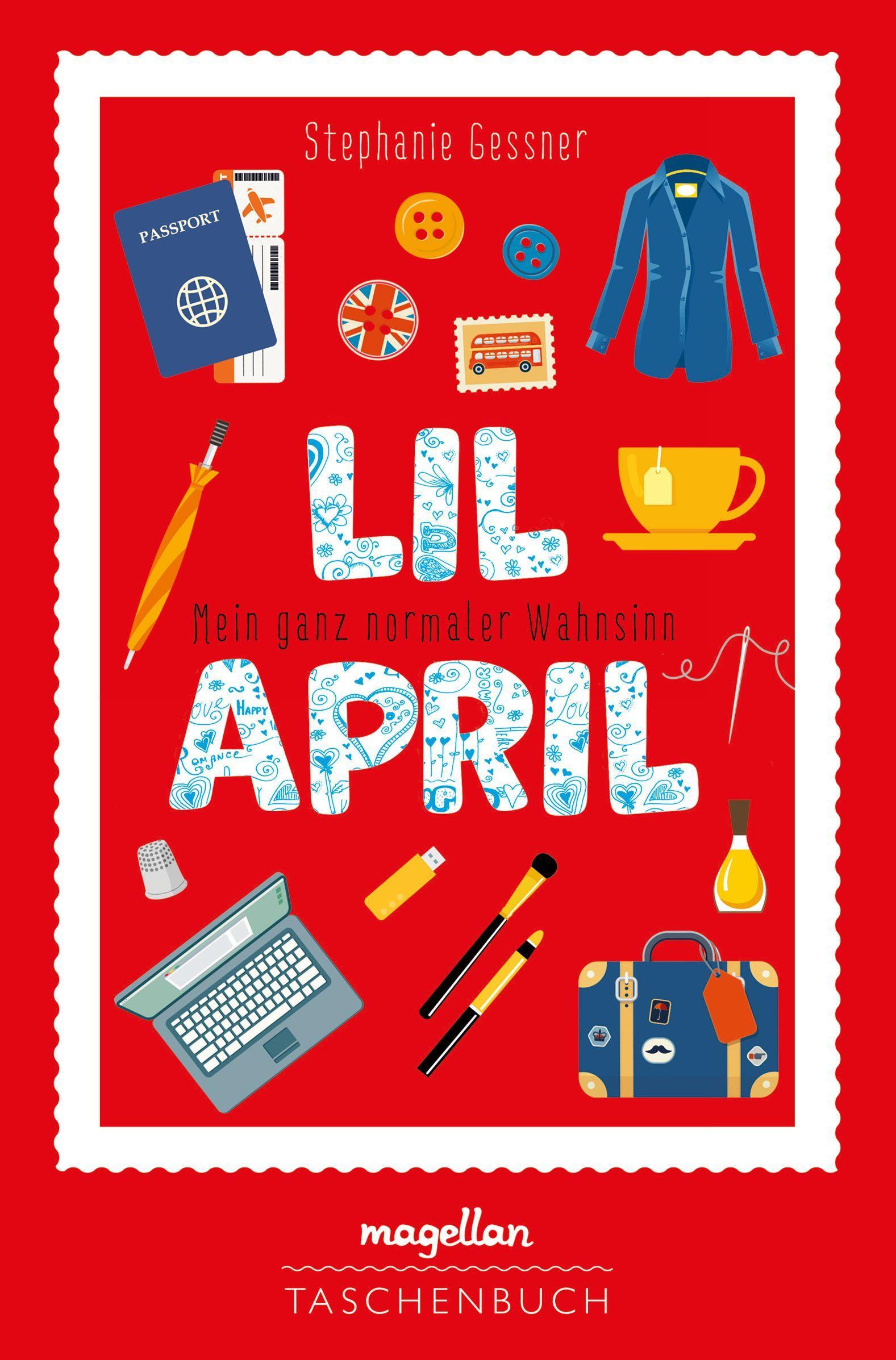 Vorderes Coverbild Lil April - Mein ganz normaler Wahnsinn