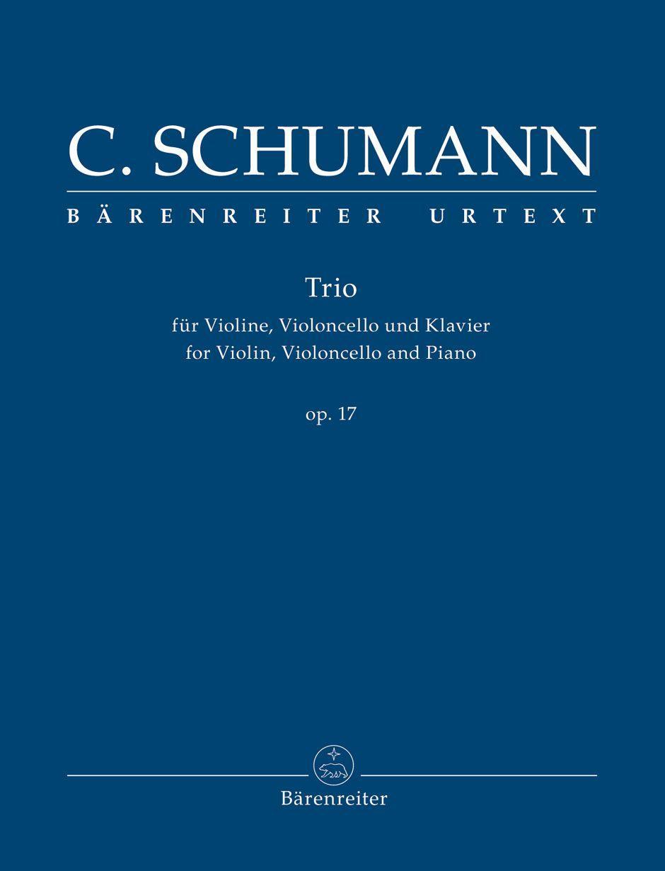 Vorderes Coverbild Trio für Violine, Violoncello und Klavier g-Moll op. 17