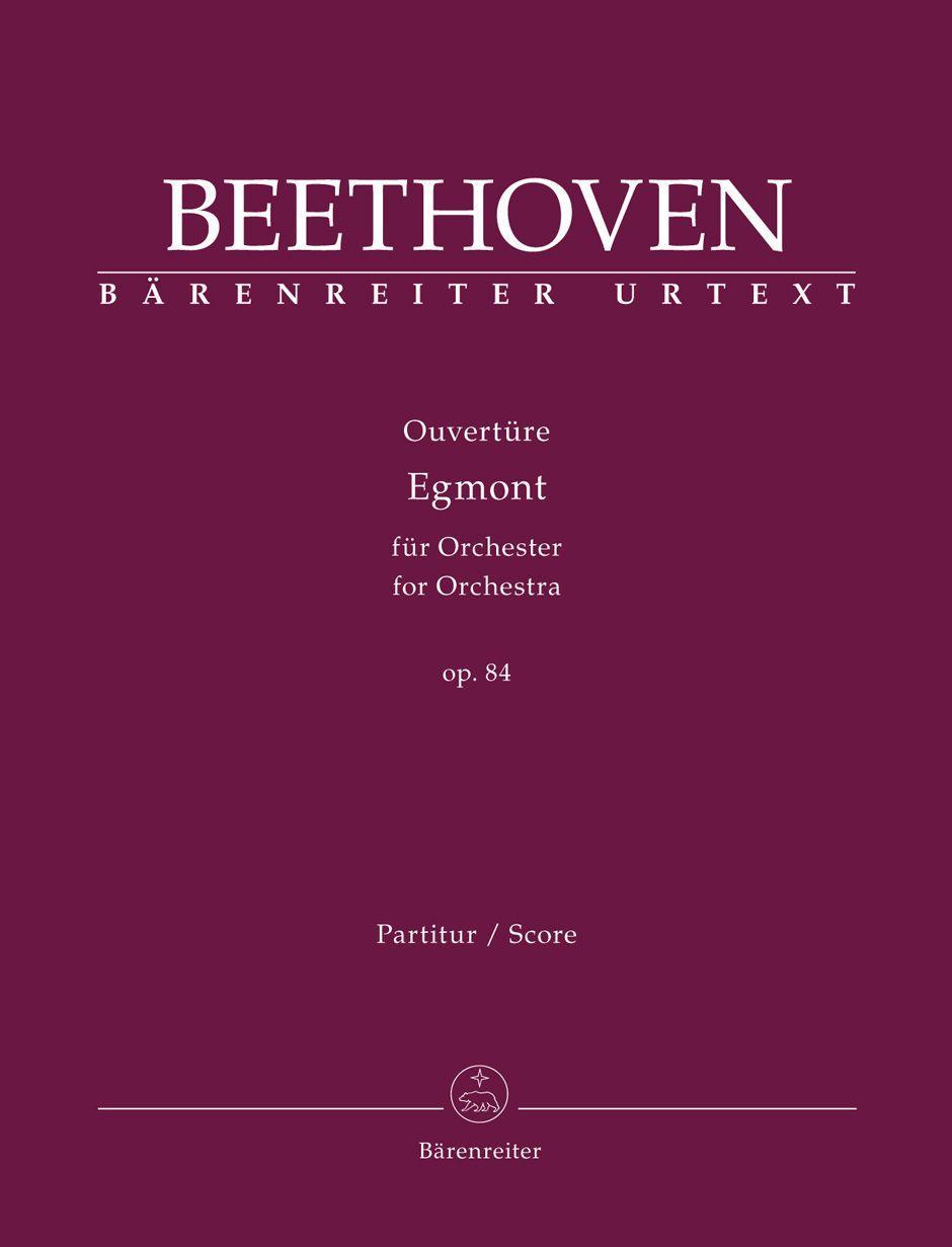 Vorderes Coverbild Ouvertüre "Egmont" für Orchester op. 84