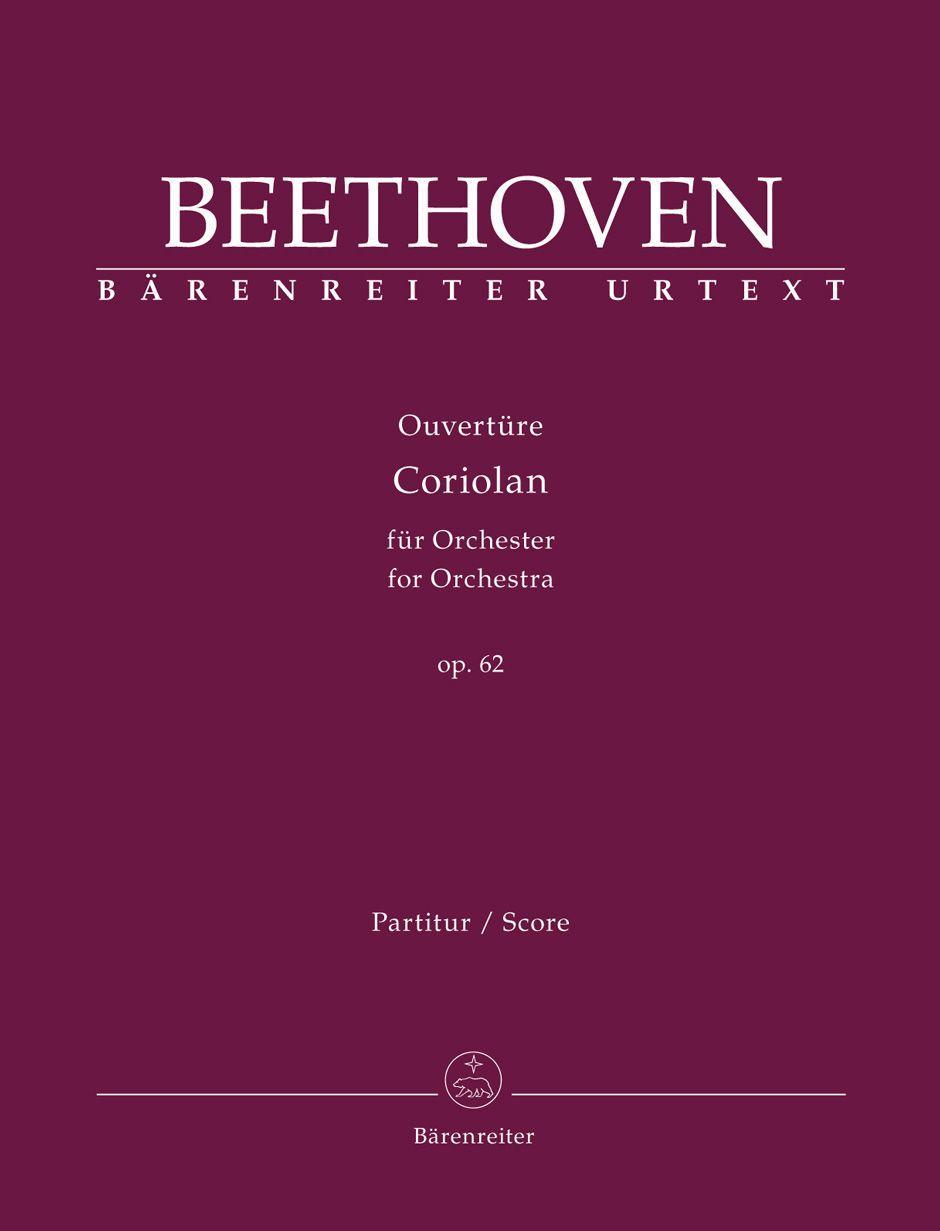 Vorderes Coverbild Ouvertüre "Coriolan" für Orchester op. 62