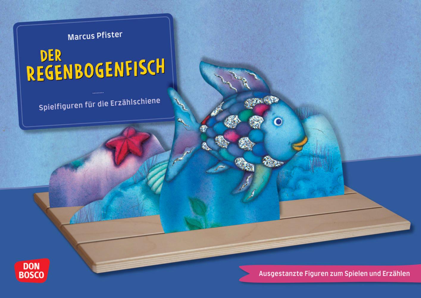 Vorderes Coverbild Der Regenbogenfisch, mit schillernden Schuppen