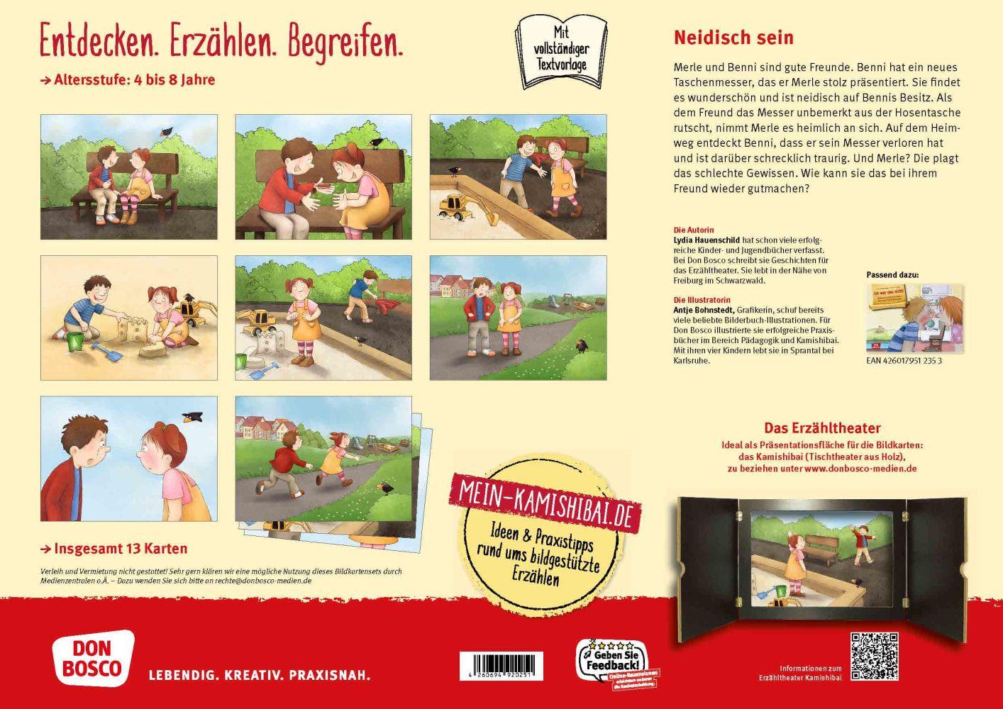 Beispielinhalt (Bild) Das nehm ich mir einfach! Kamishibai Bildkartenset