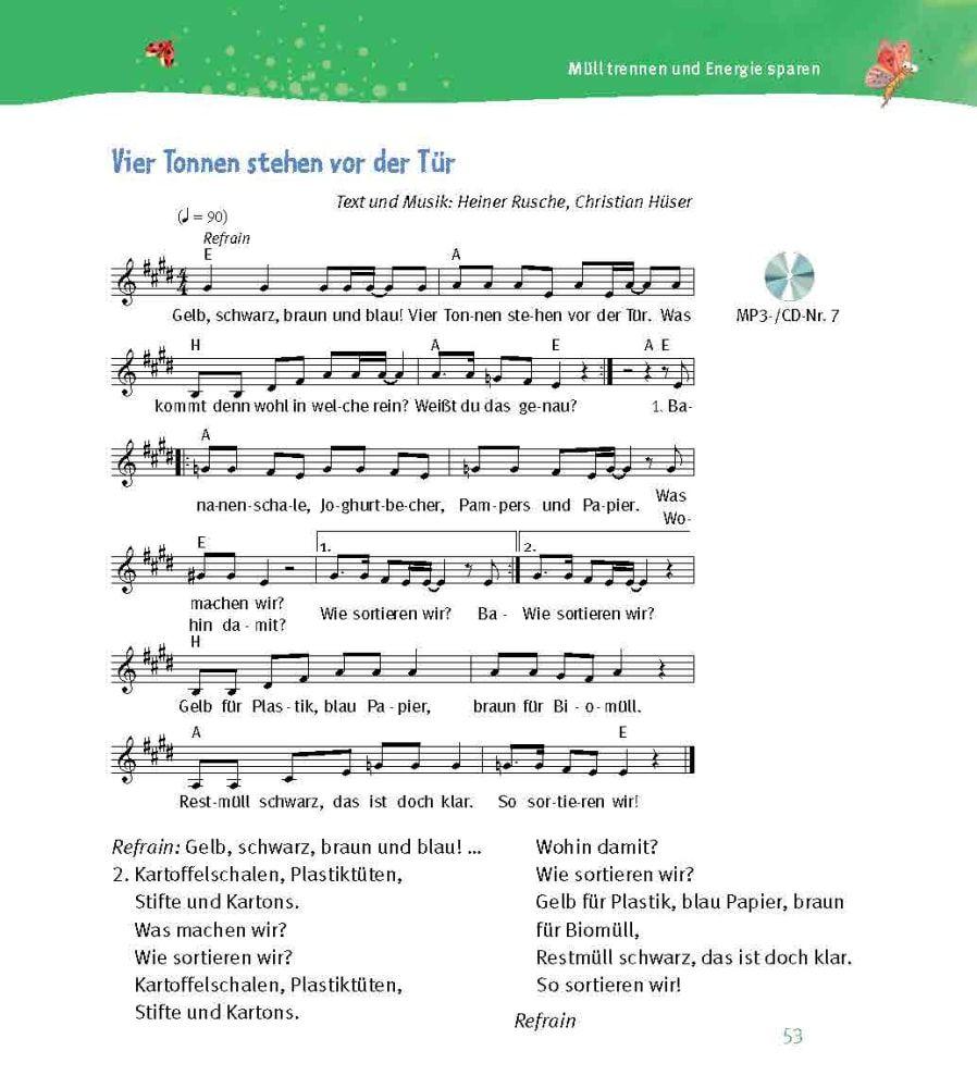 Beispielinhalt (Bild) Kleine Klimaschützer in Aktion